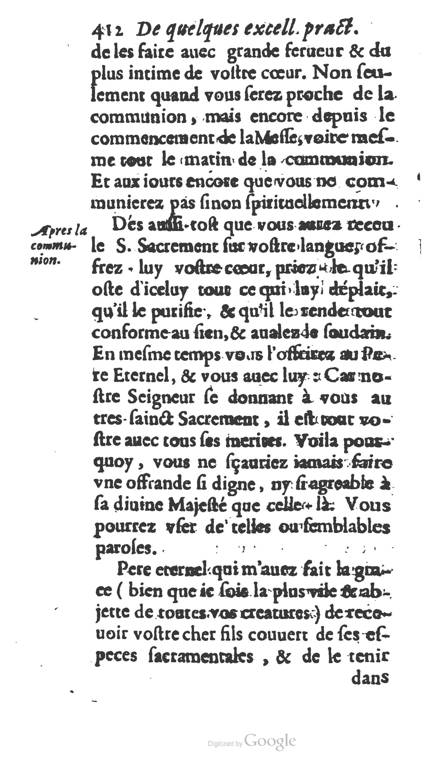 1654 - Antoine Jullieron - Trésor inestimable de Saint-Joseph - BM Lyon