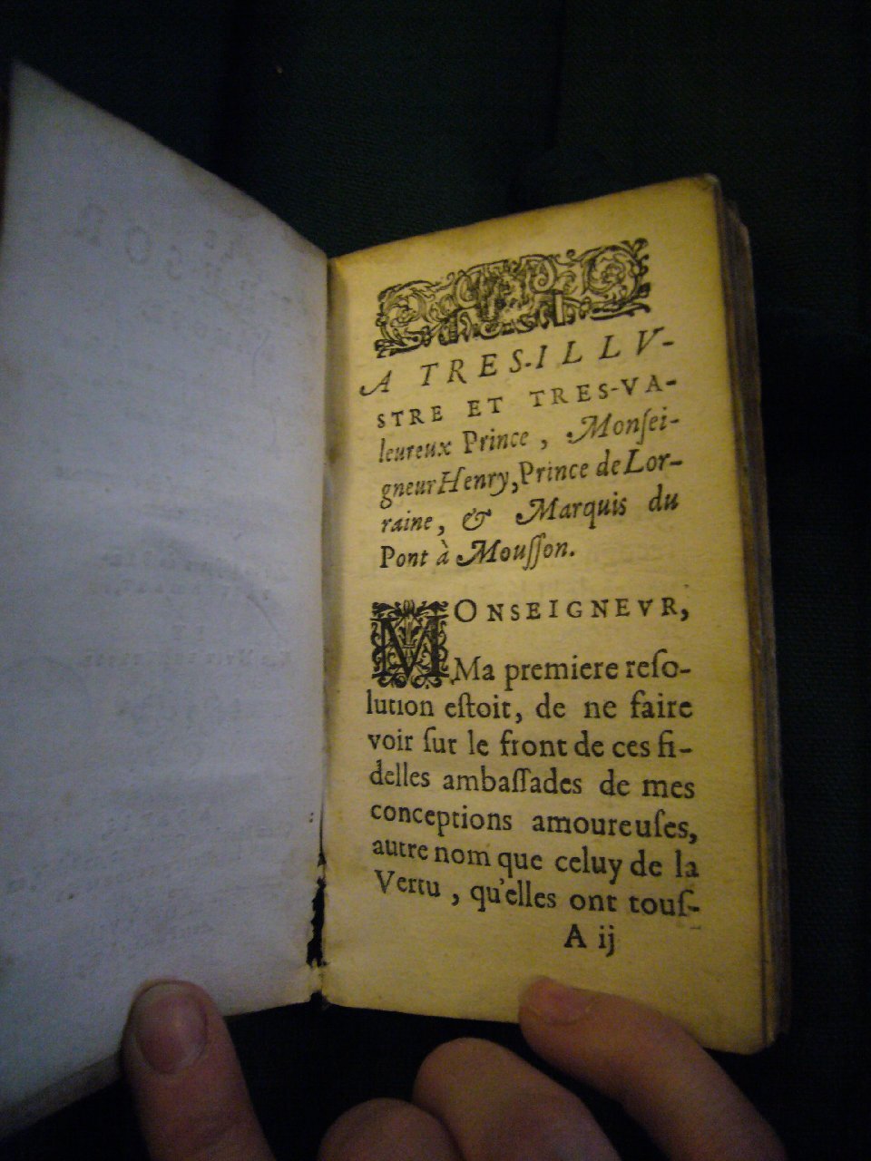 1597 - Matthieu Guillemot - Trésor d’amour - BnF Arsenal