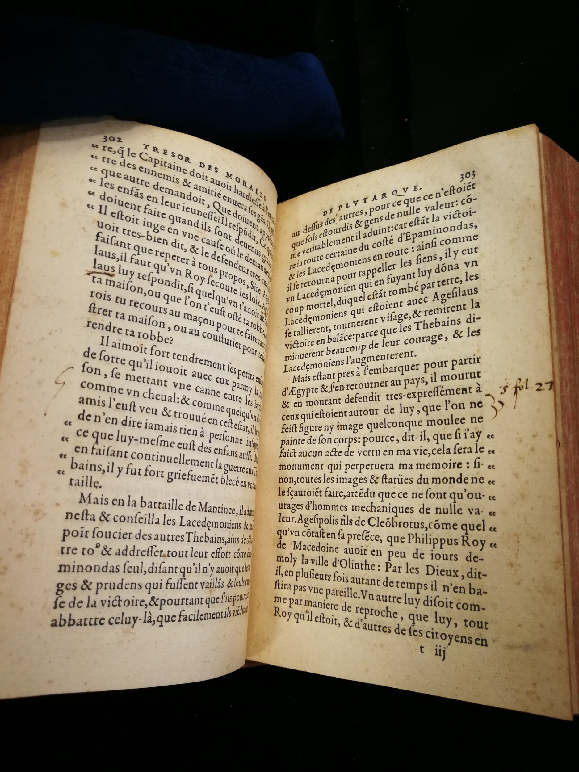 1577 - Jean Poupy - Trésor des morales de Plutarque - Les Méjanes, Aix-en-Provence 1577 - Jean Poupy - Trésor des morales de Plutarque - Les Méjanes, Aix-en-Provence