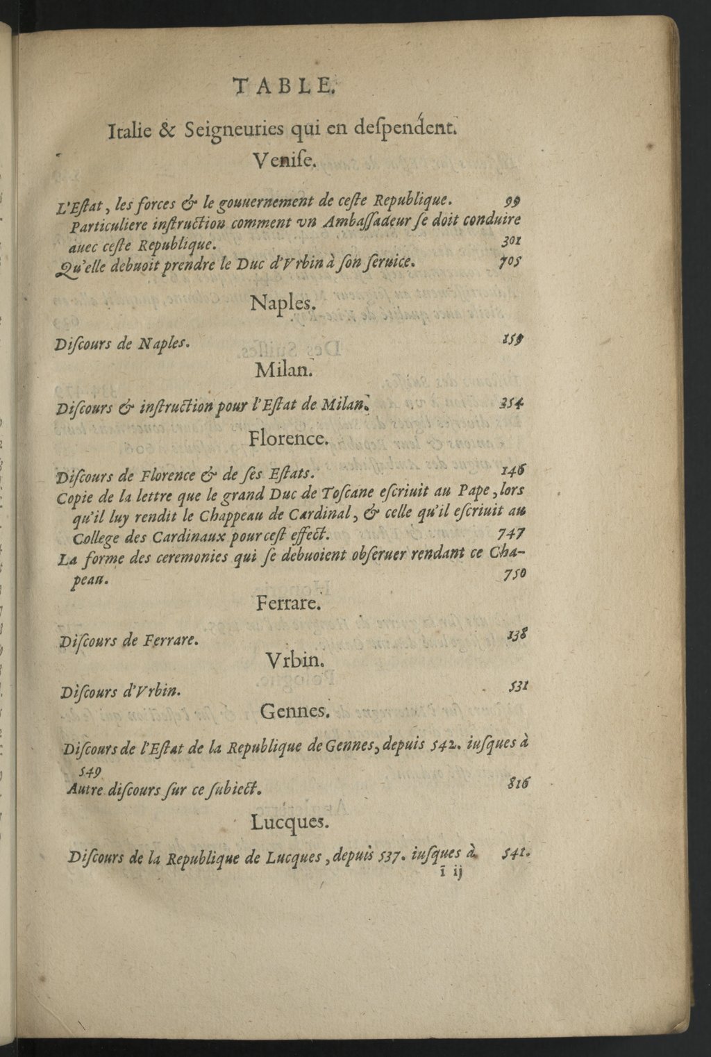 1611 - Pierre Chevalier - Trésor politique - BnF Tolbiac