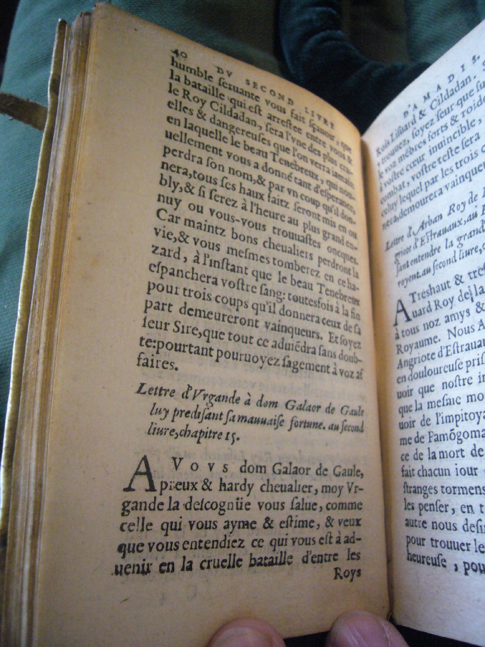 1567 - Jean Pygot - Trésor des Amadis - BnF Arsenal