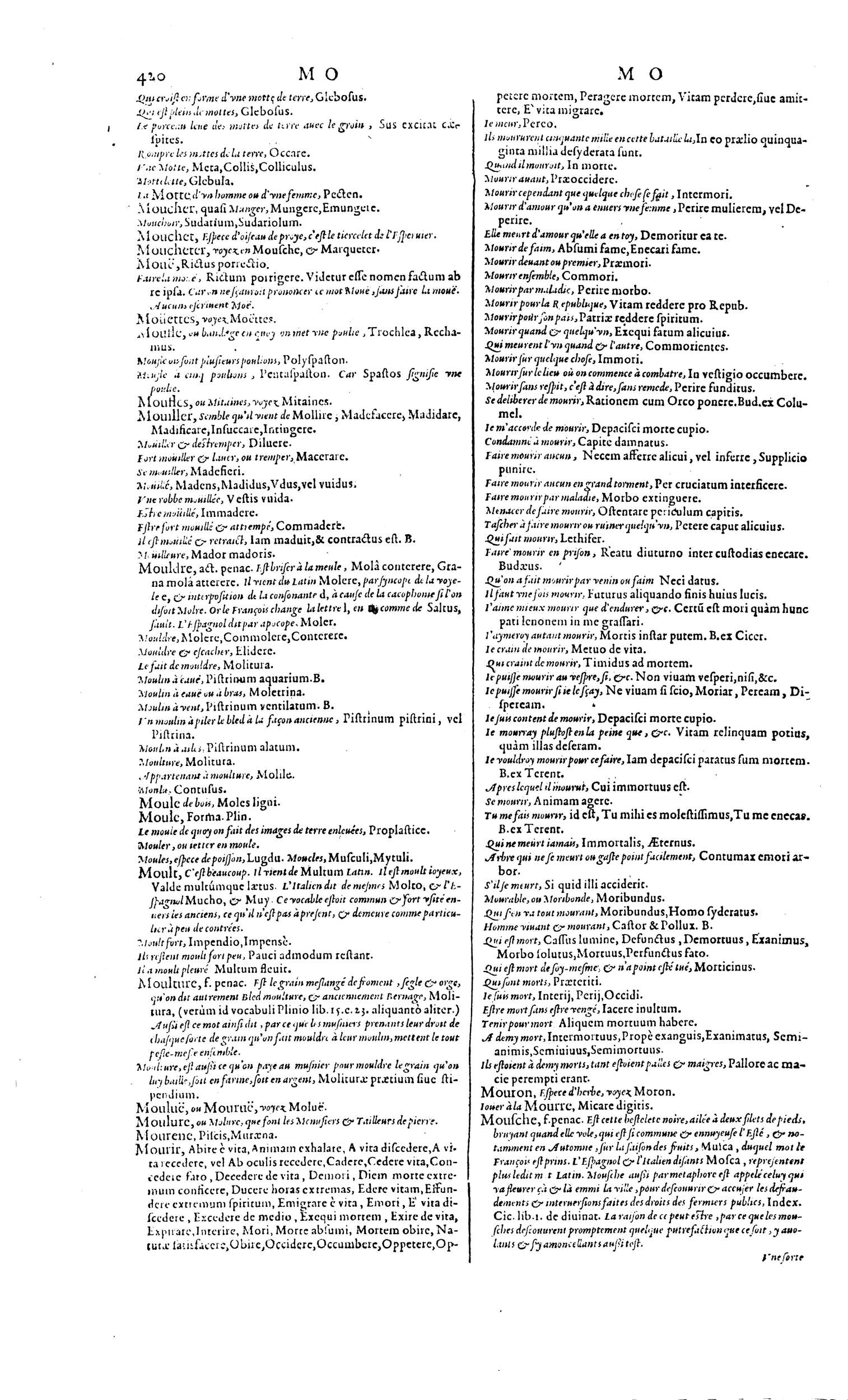 1606 - David Douceur - Trésor de la langue française - BM Lyon 1606 - David Douceur - Trésor de la langue française - BM Lyon