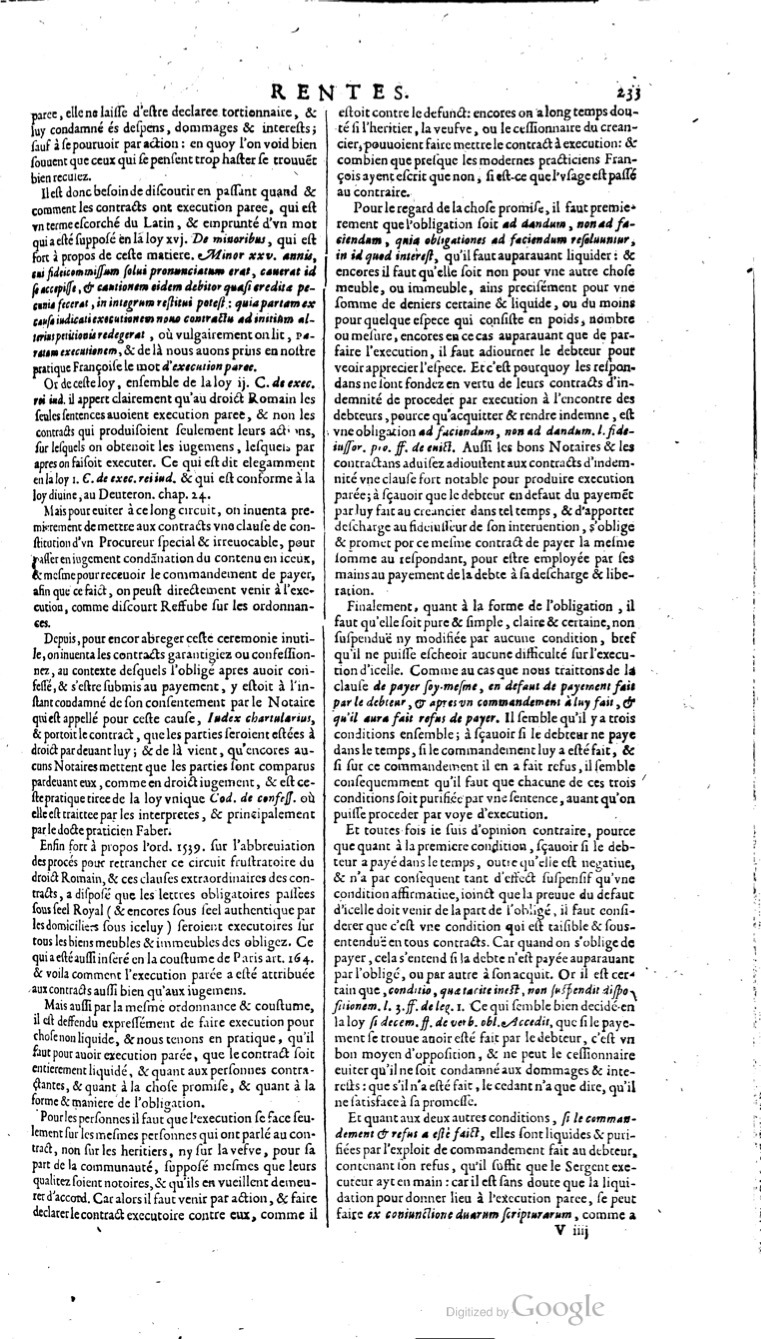 1629 - Veuve Nicolas Buon - Trésor du droit français (21754 T. 3) - BM Lyon