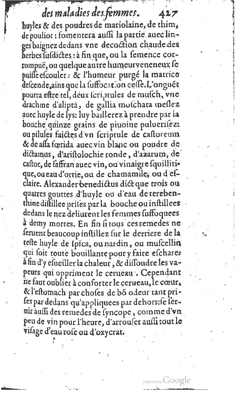 1617 - Jean Le Bouc - Trésor des remèdes secrets - BM Lyon