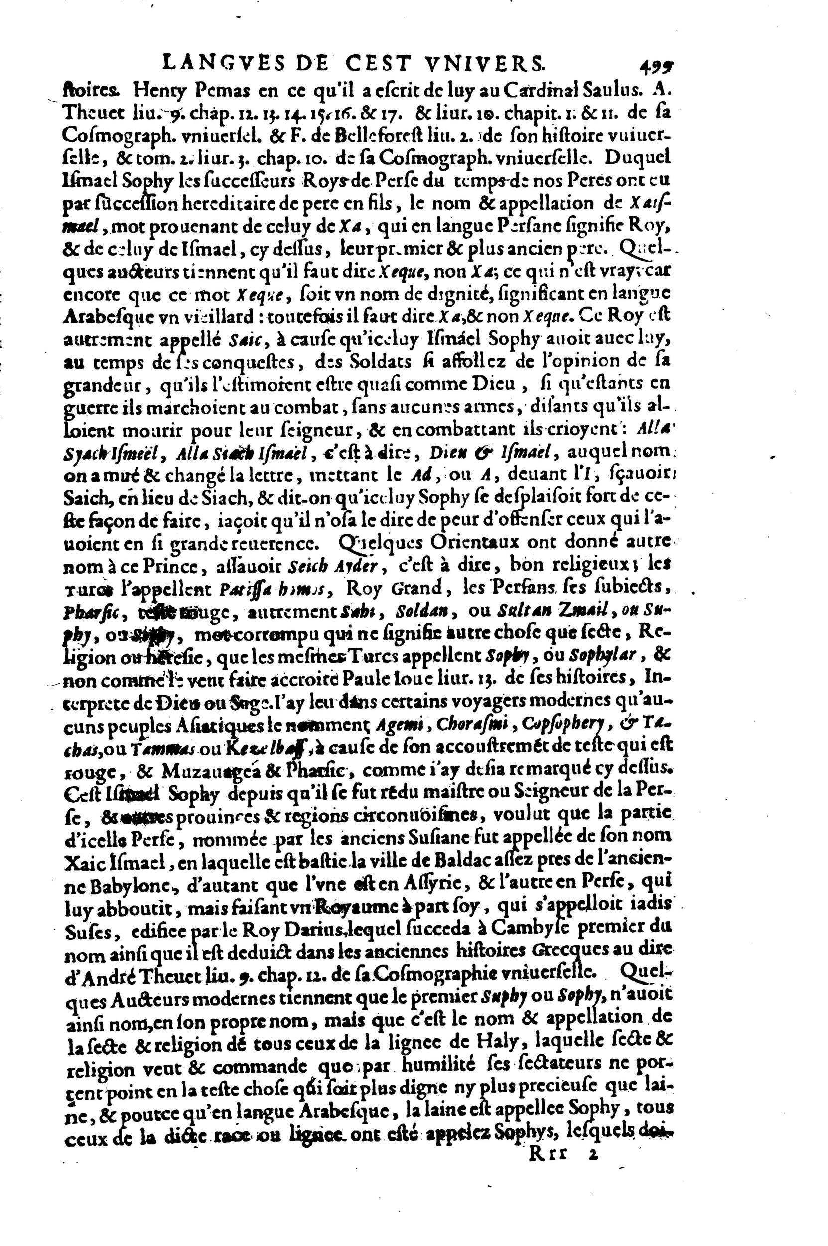 1608 - Nicolas Du Fossé - Trésor politique - BnF Tolbiac