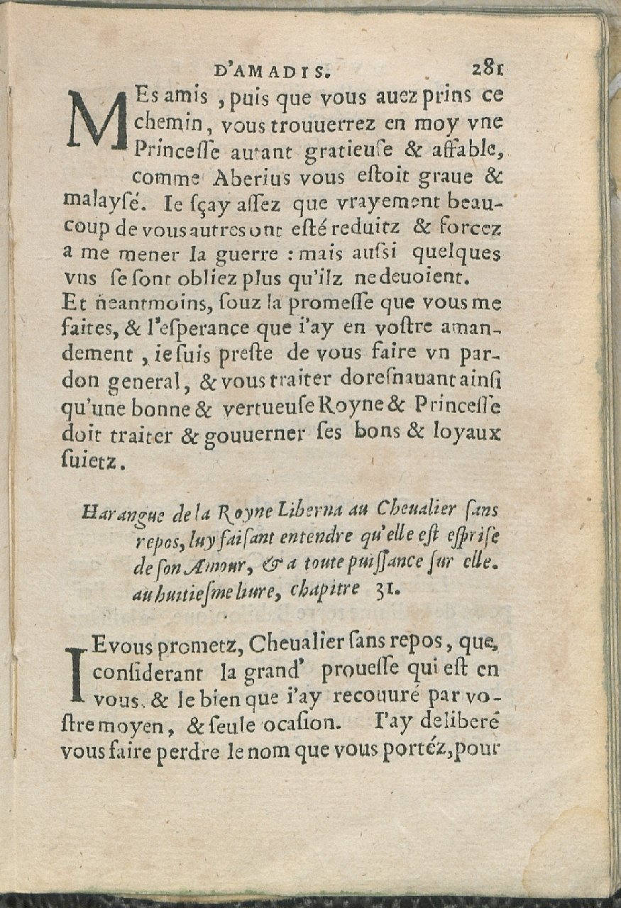 1559 - Pierre Regnard - Trésor des Amadis - Det KLG Copenhague