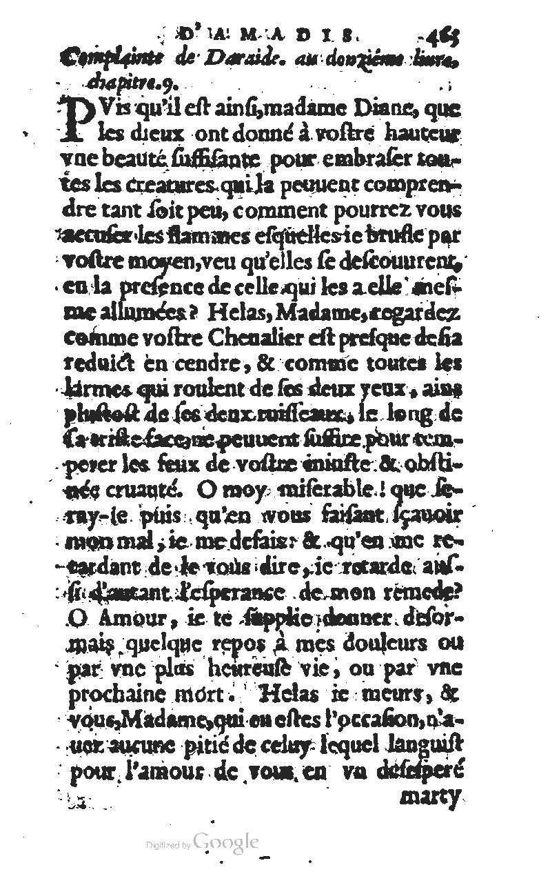 1567 - Jean Pygot - Trésor des Amadis - BM Lyon 1567 - Jean Pygot - Trésor des Amadis - BM Lyon
