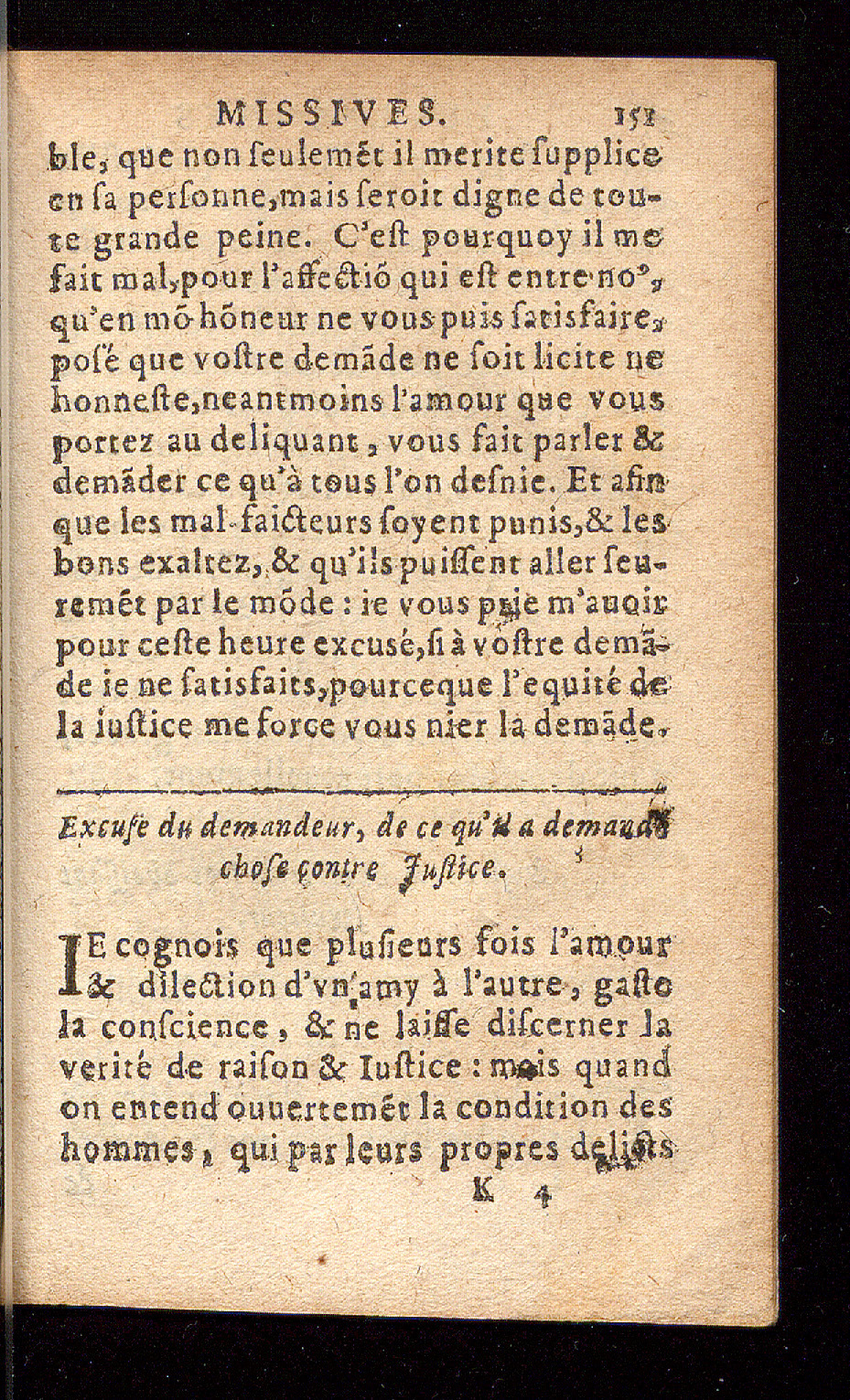 1614 - Barthélemy Vincent - Élite et Trésor des lettres missives - Bâle