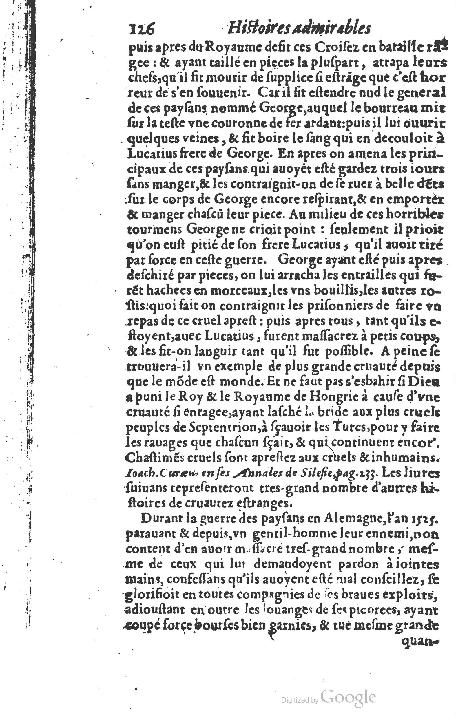 1610 - Paul Marceau - Trésor d’histoires admirables et mémorables - Princeton