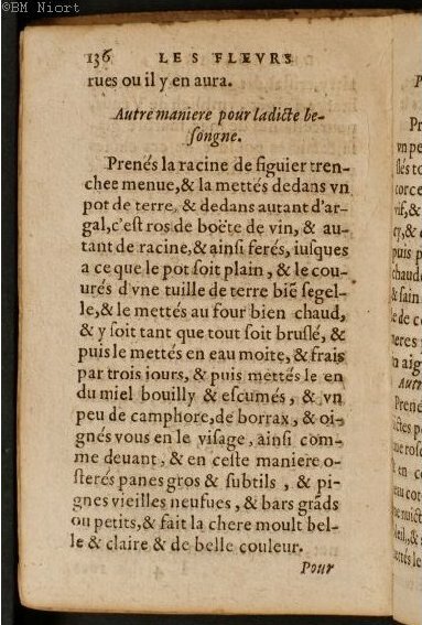 1586 - Benoît Rigaud - Trésor des fleurs et secrets de médecine - Université Paris Cité