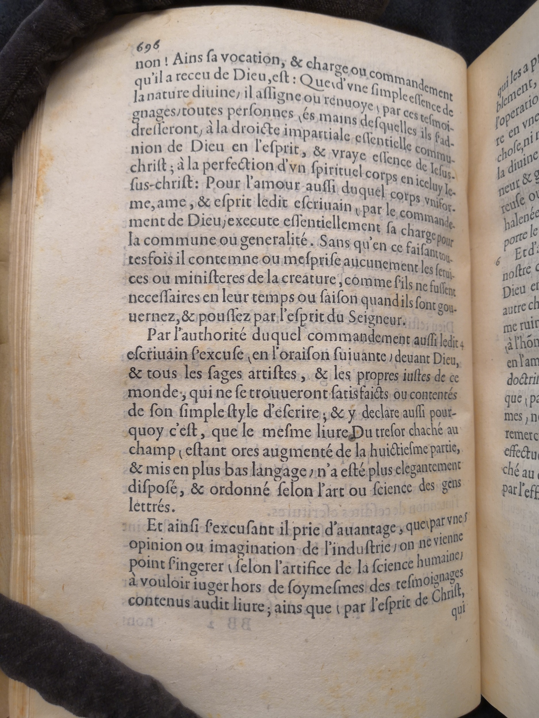 1581c. - Christophe Plantin - Le Livre des témoignages du Trésor caché au champ (Livres 2, 4, 6 et 7) - Anvers Musée Plantin Moretus