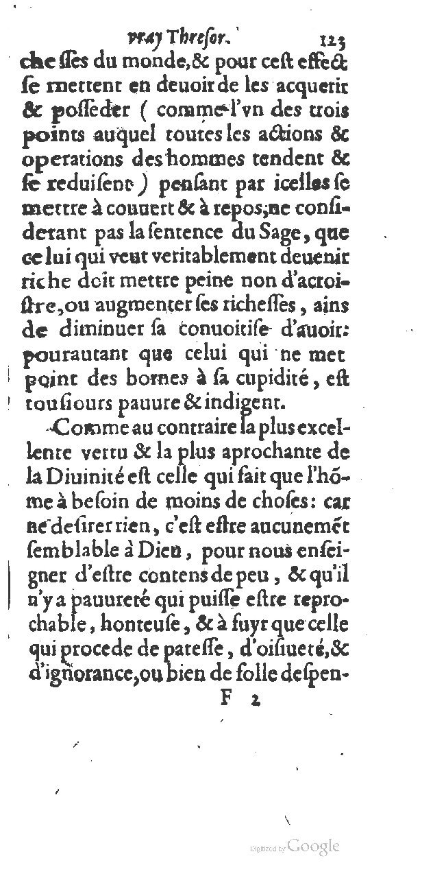 1615 - François Le Fèvre - Cabinet du vrai trésor - BCU Lausanne