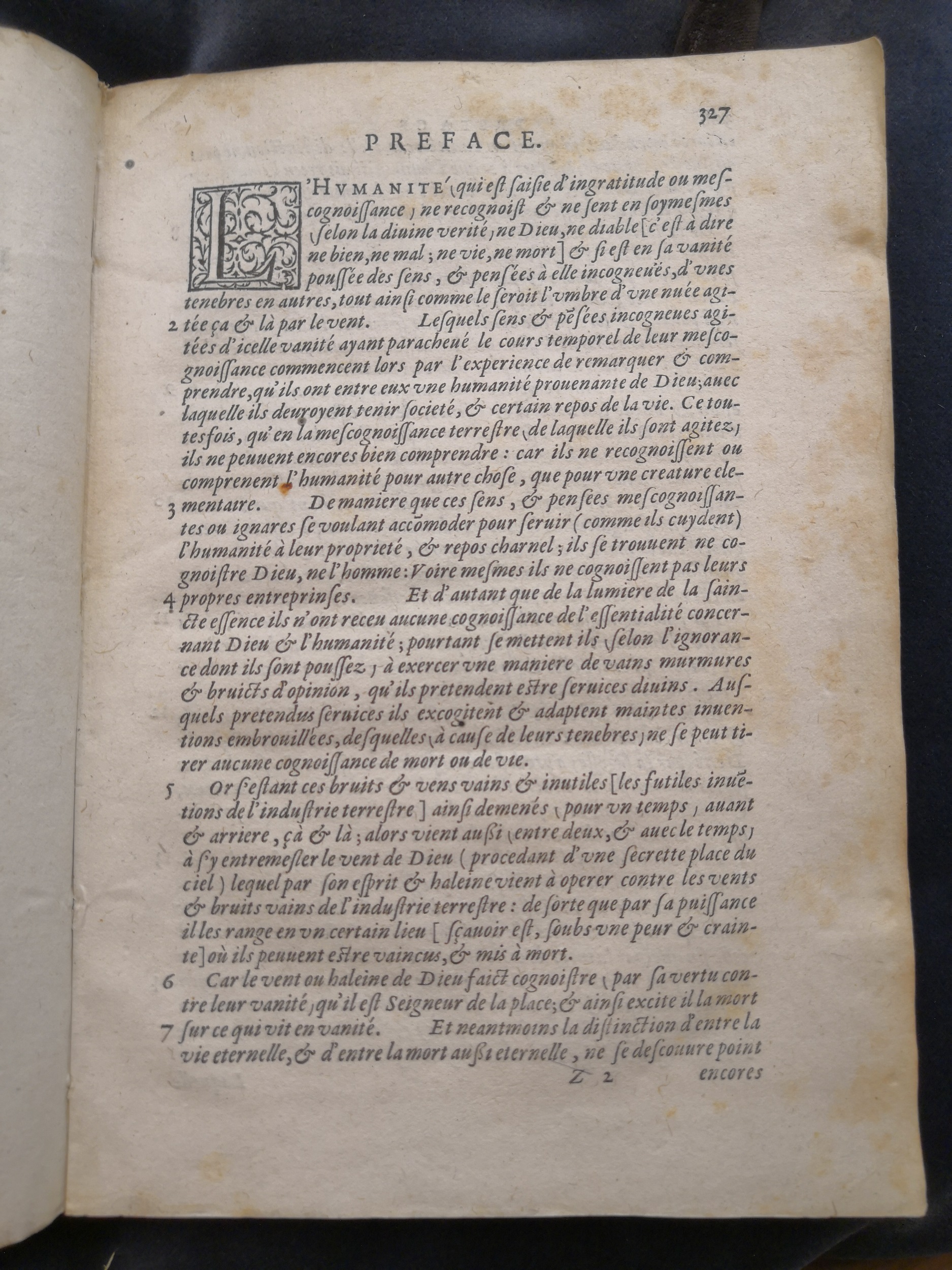 1581c. - Christophe Plantin - Le Livre des témoignages du Trésor caché au champ (Livres 2, 4, 6 et 7) - Anvers Musée Plantin Moretus