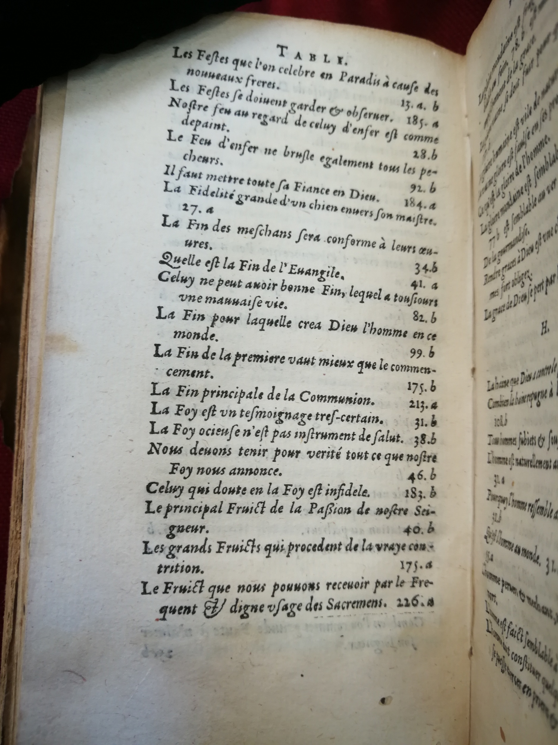 1596 - Guillaume Chaudière - Trésor de toutes les œuvres spirituelles du révérend Père F. Louis de Grenade - BM Tours