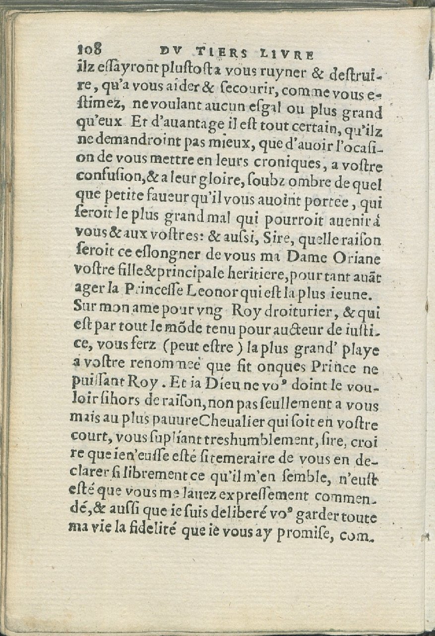 1559 - Pierre Regnard - Trésor des Amadis - Det KLG Copenhague