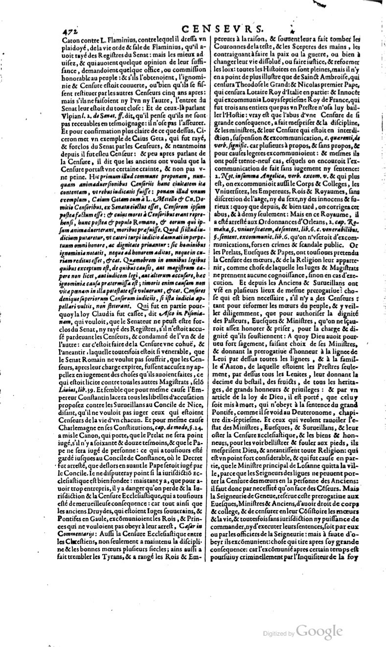 1629 - Veuve Nicolas Buon - Trésor du droit français (29620 T. 1) - BM Lyon