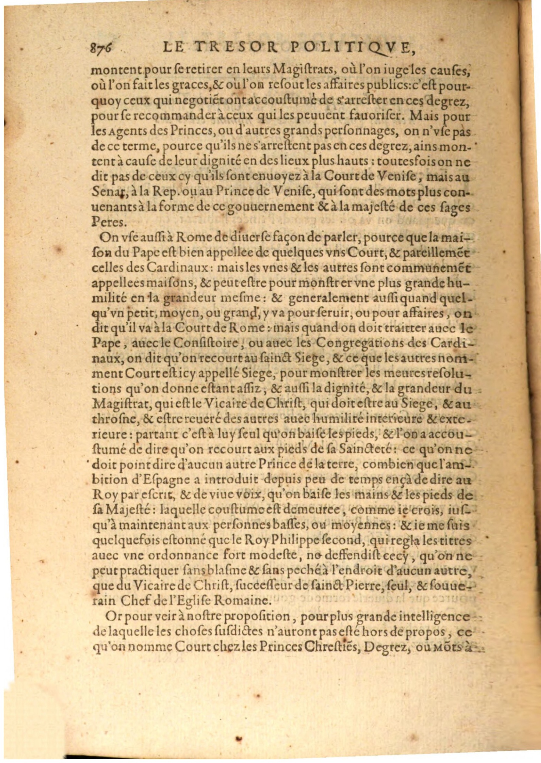 1608 - Nicolas Du Fossé - Trésor politique - BSB Munich 1608 - Nicolas Du Fossé - Trésor politique - BSB Munich