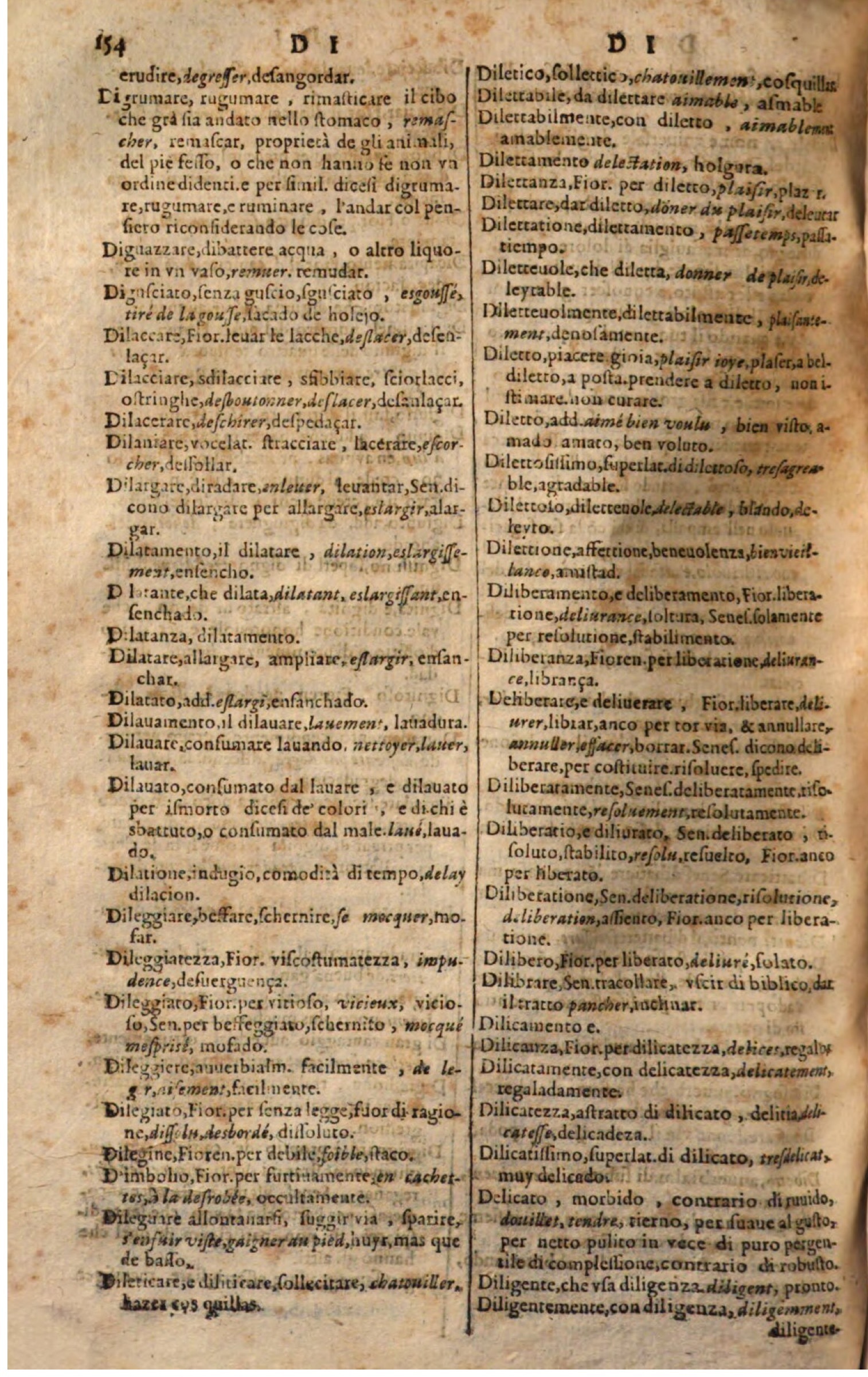 1644 - Jacques Crespin - Trésor des trois langues - Passau