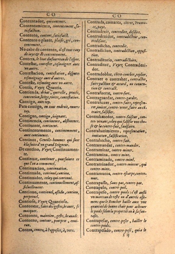1607 - Marc Orry - Trésor des deux langues espagnole et française (Première et Seconde parties) - ÖNB Wien