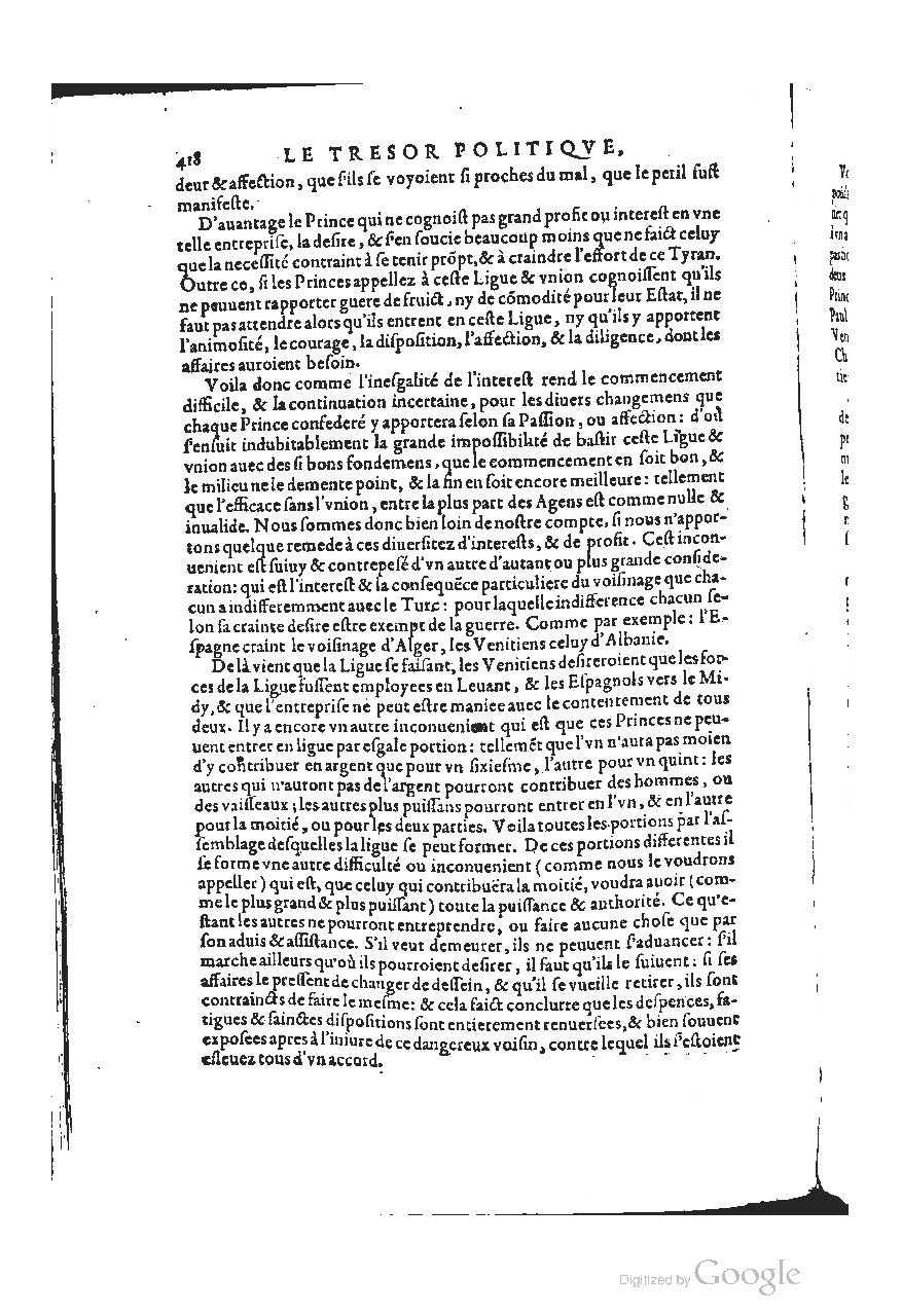 1611 - Pierre Chevalier - Trésor politique - UGent