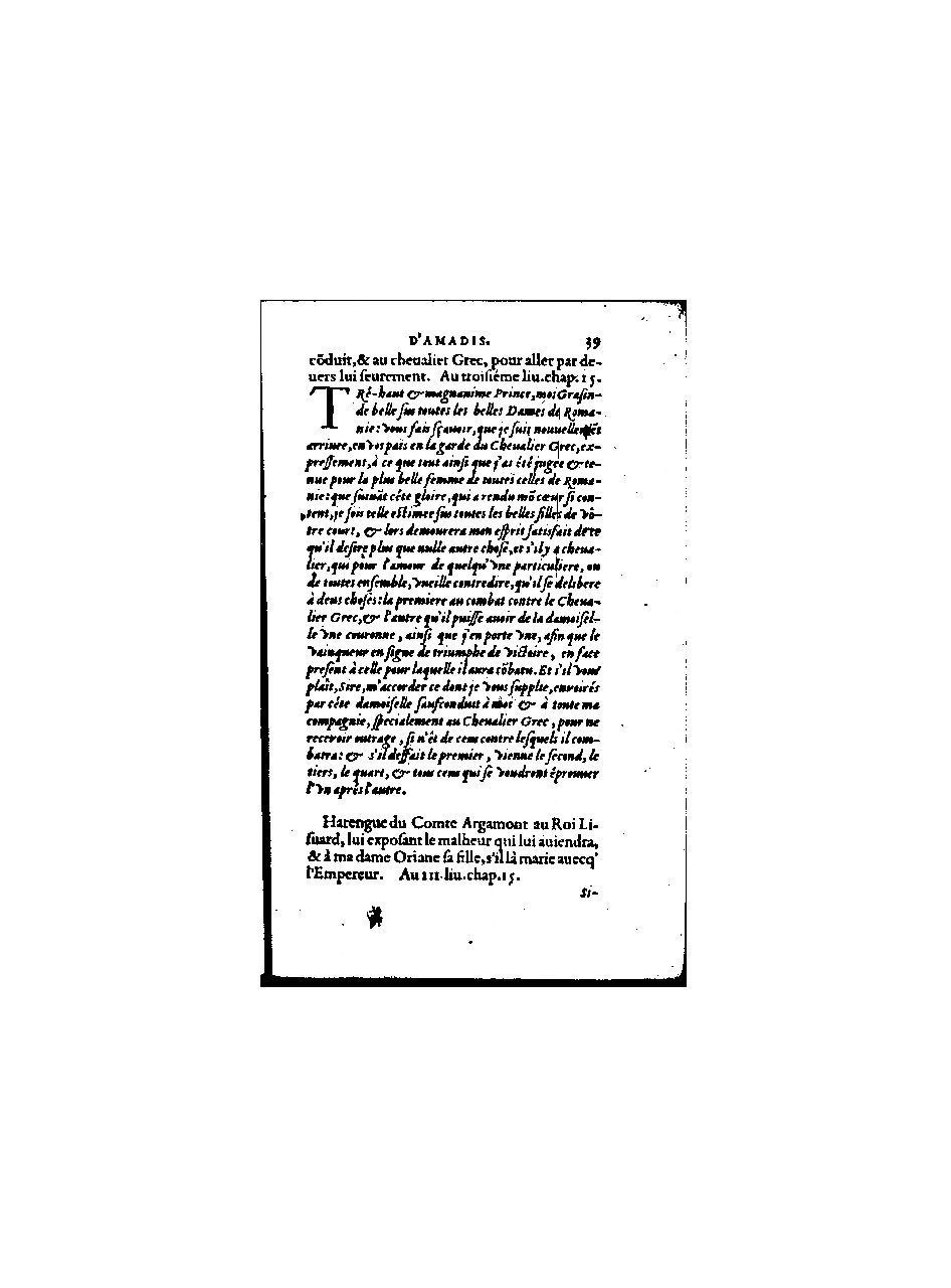 1560 - Christophe Plantin - Trésor des Amadis - BnF