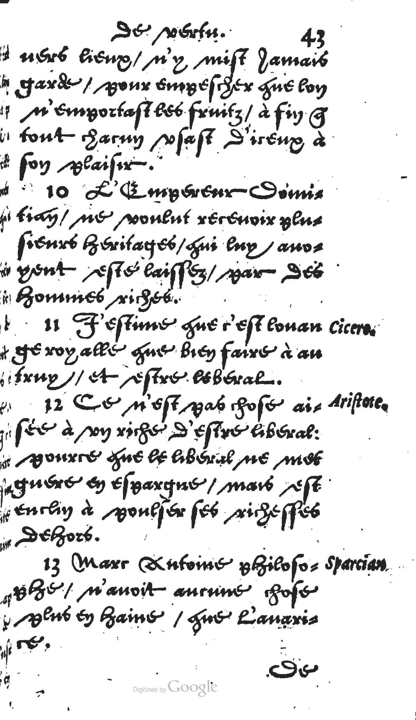 1560 - Jean Bellère - Trésor de vertu - Det Kongelige Bibliotek