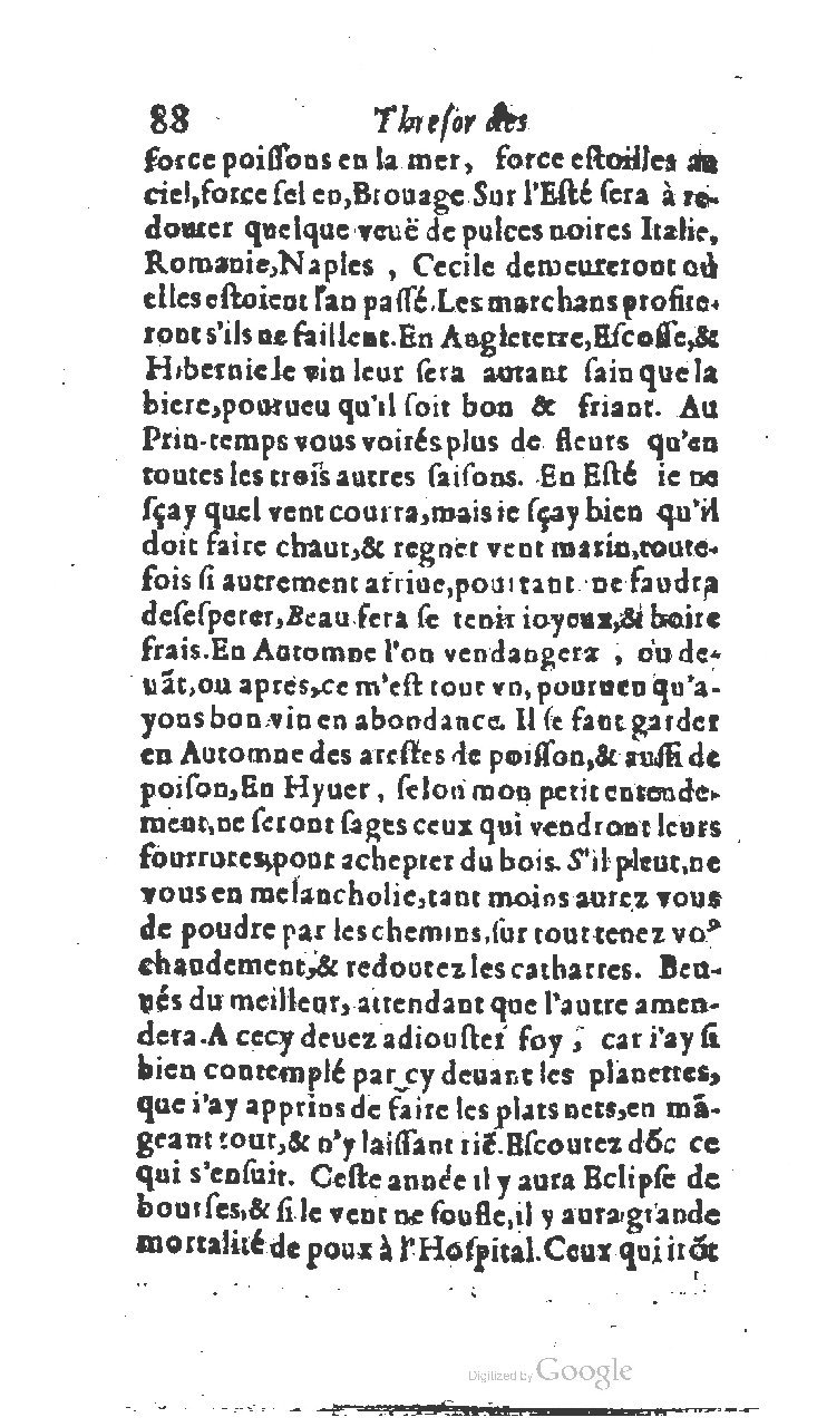 1611 - Jean Osmont - Trésor des récréations - BSB Munich