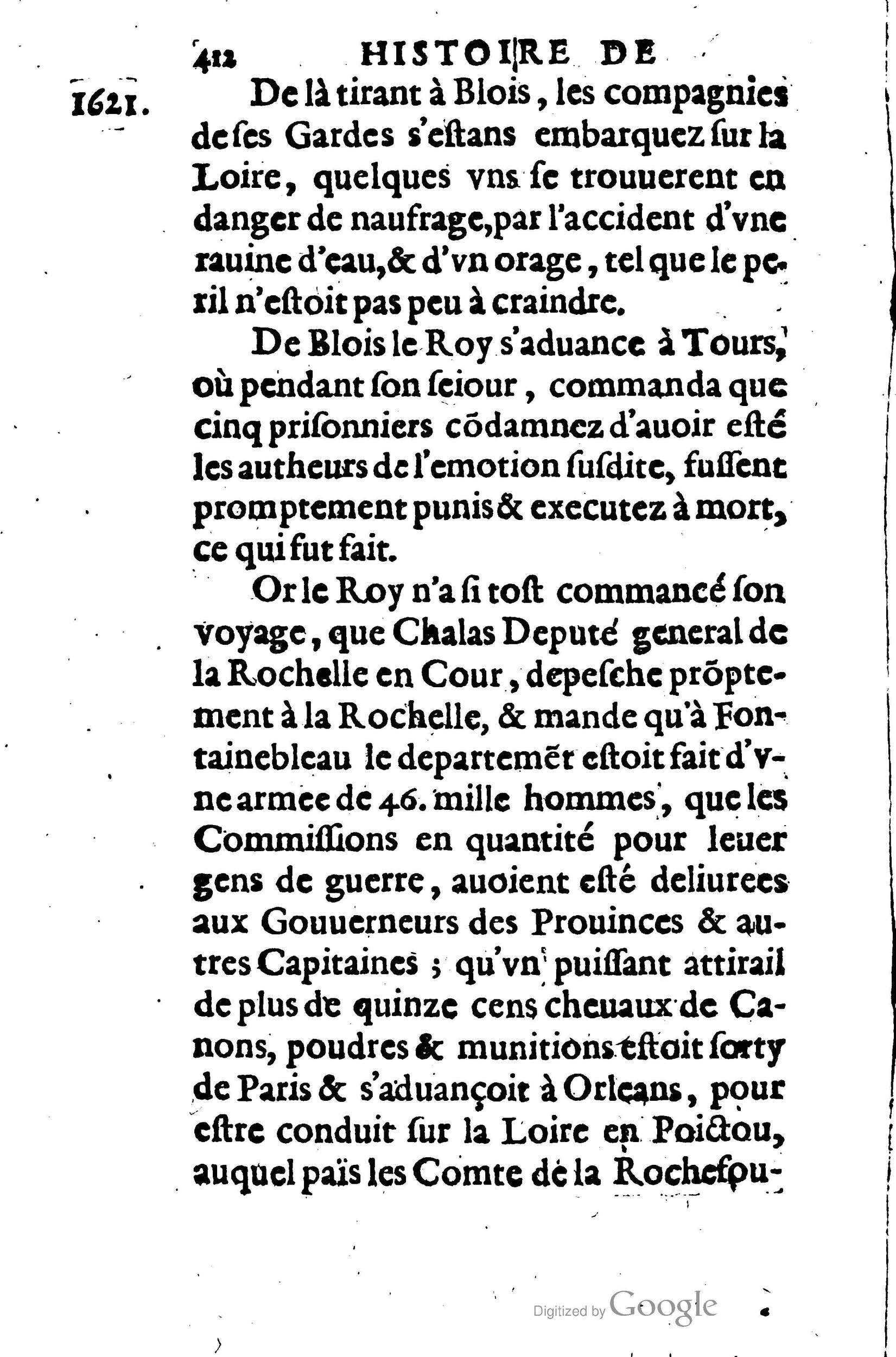 1623 - Joseph Bouillerot - Trésor de l’histoire générale de notre temps - BM Lyon