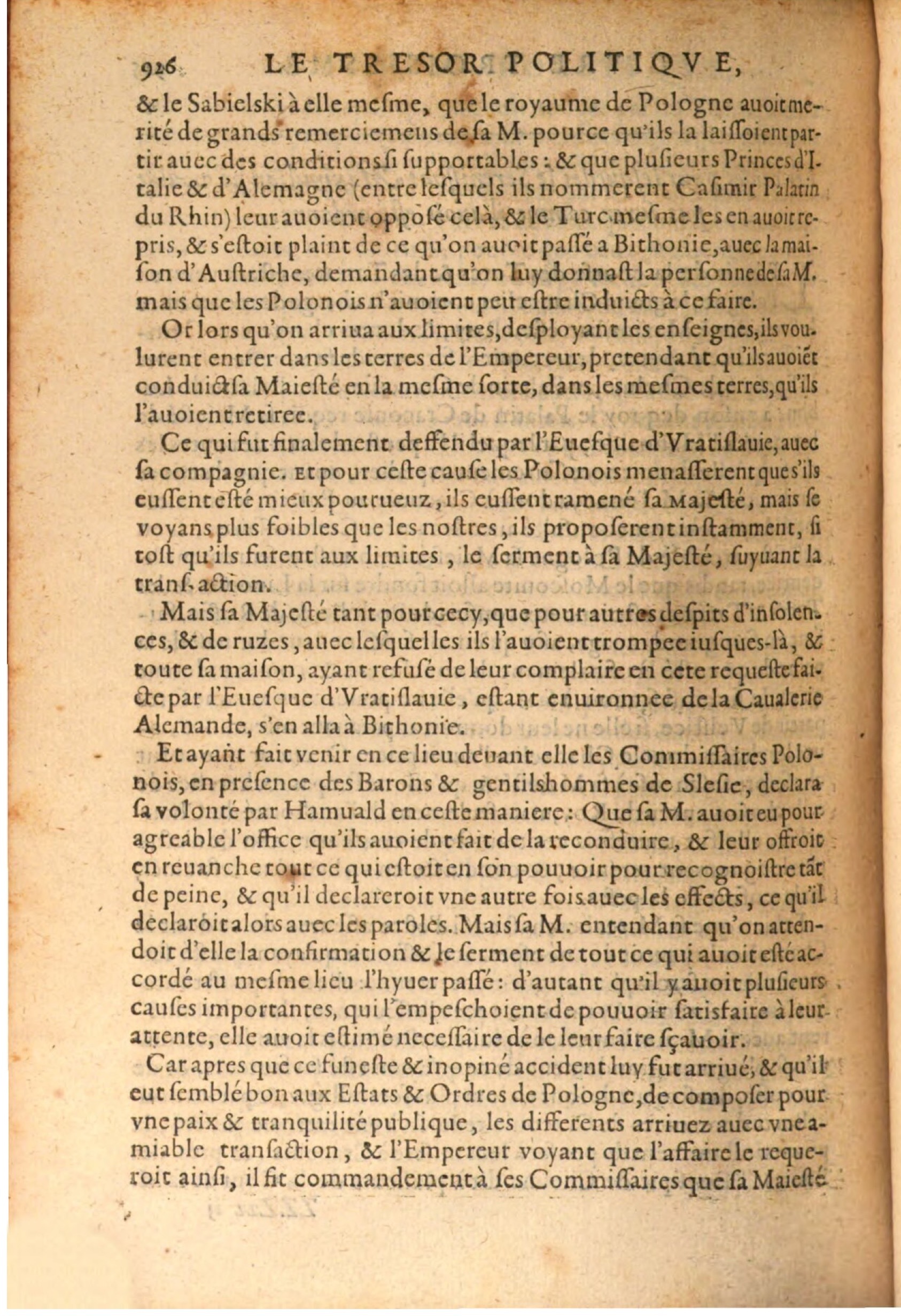 1608 - Pierre Chevalier - Trésor politique - BSB Munich