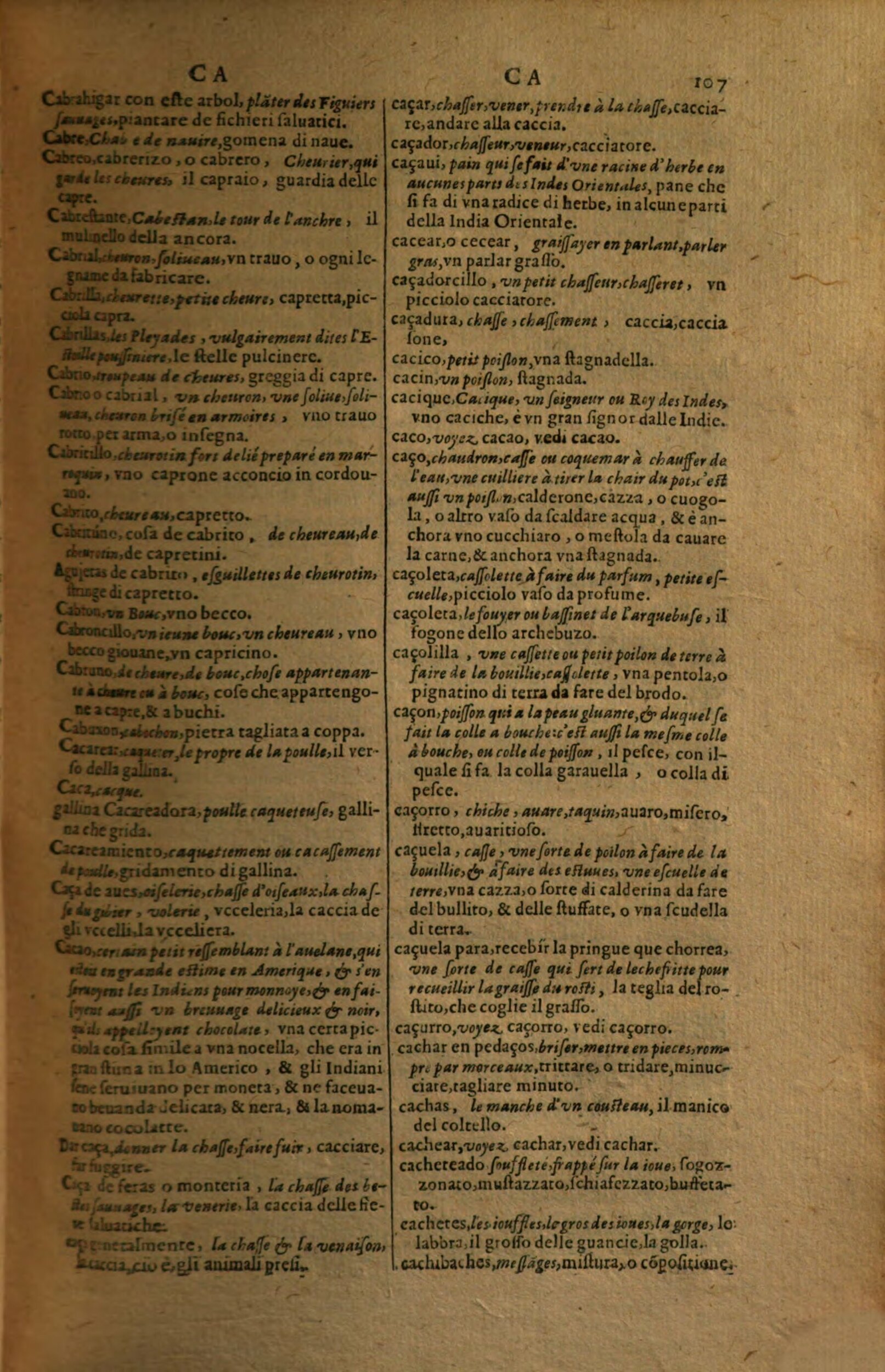 1617 - Samuel Crespin - Trésor des trois langues espagnole, française et italienne (Première partie) - Regensburg