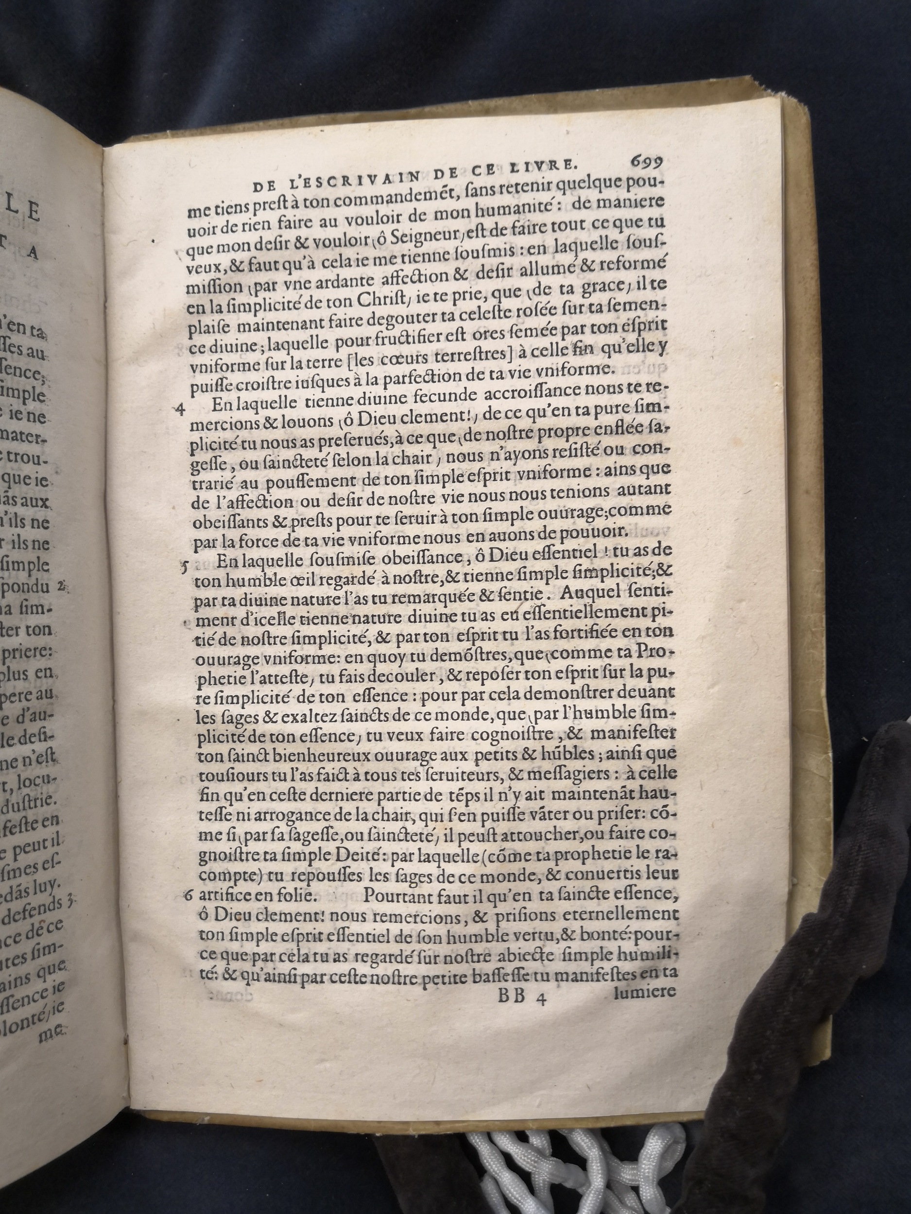 1581c. - Christophe Plantin - Le Livre des témoignages du Trésor caché au champ - Anvers Musée Plantin-Moretus