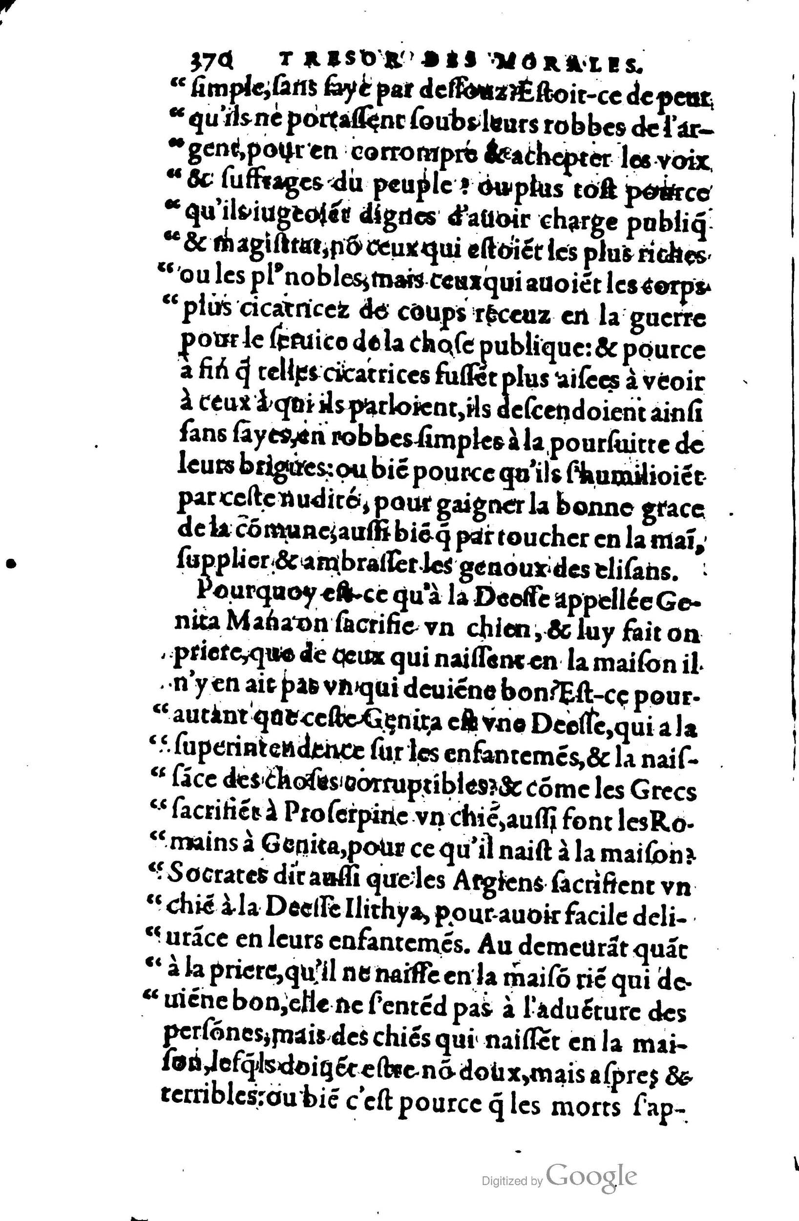 1578 - Jean Poupy - Trésor des morales de Plutarque - BSB Munich 1578 - Jean Poupy - Trésor des morales de Plutarque - BSB Munich