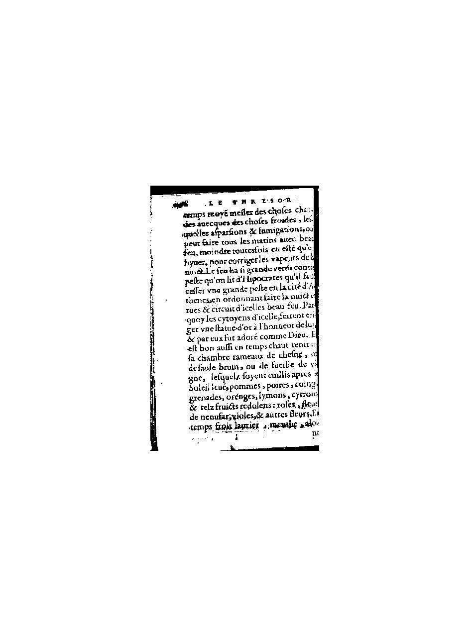 1578 - Benoît Rigaud - Trésor de médecine tant théorique que pratique - BnF