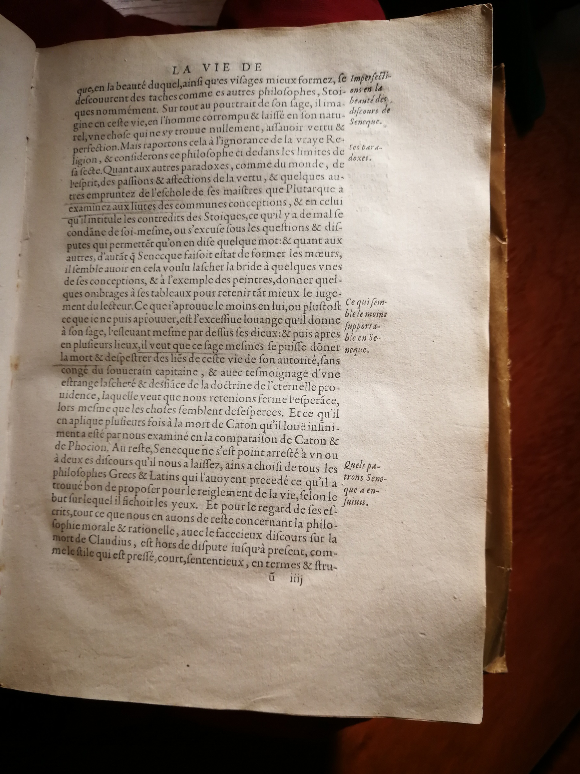 1595 - Jean Houzé - Œuvres morales et mêlées de Sénèque, Trésor de philosophie morale - T. 1 - BnF 1595 - Jean Houzé - Œuvres morales et mêlées de Sénèque, Trésor de philosophie morale - T. 1 - BnF