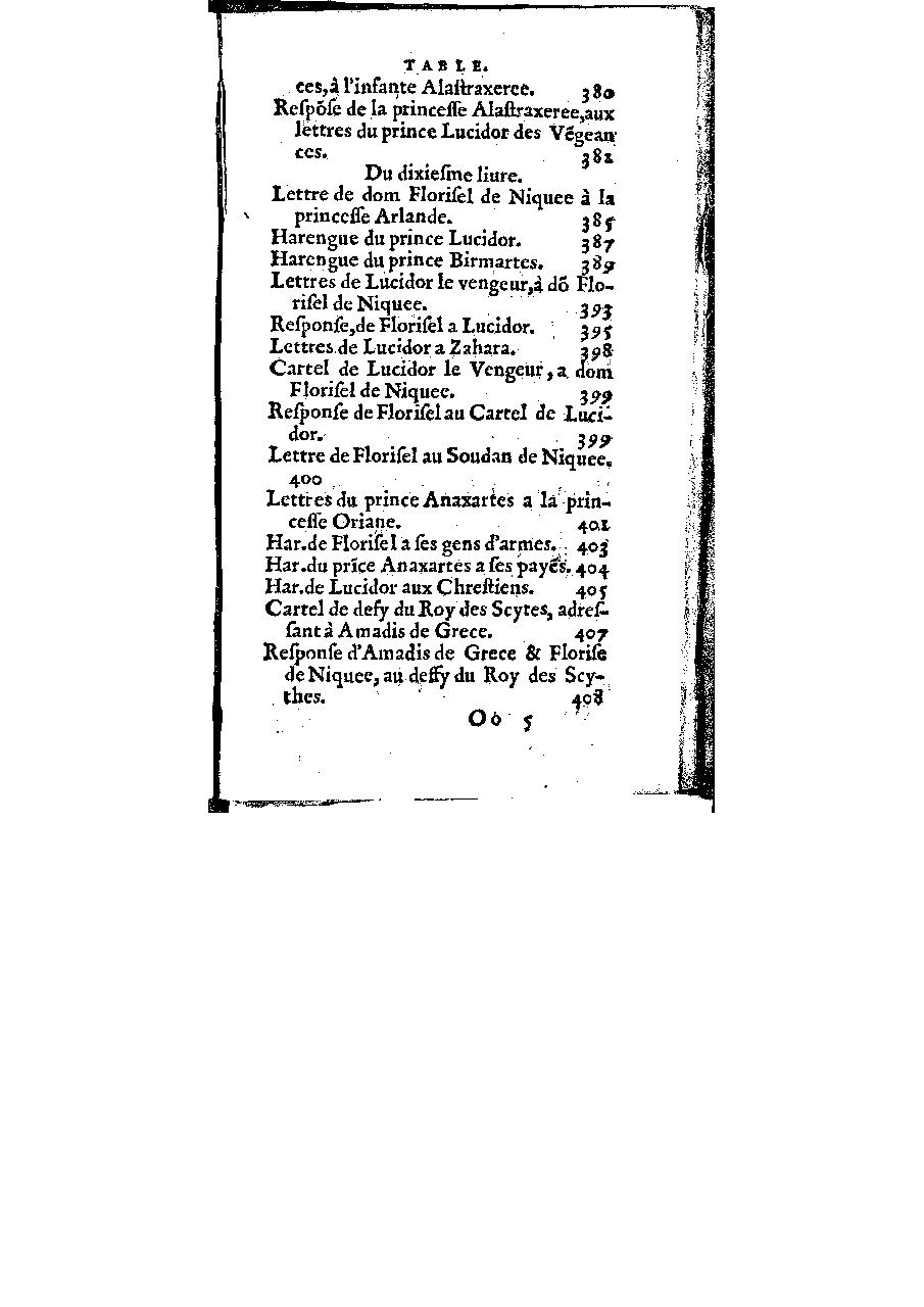 1572 - Veuve Gabriel Cotier - Trésor des Amadis - BM Lyon