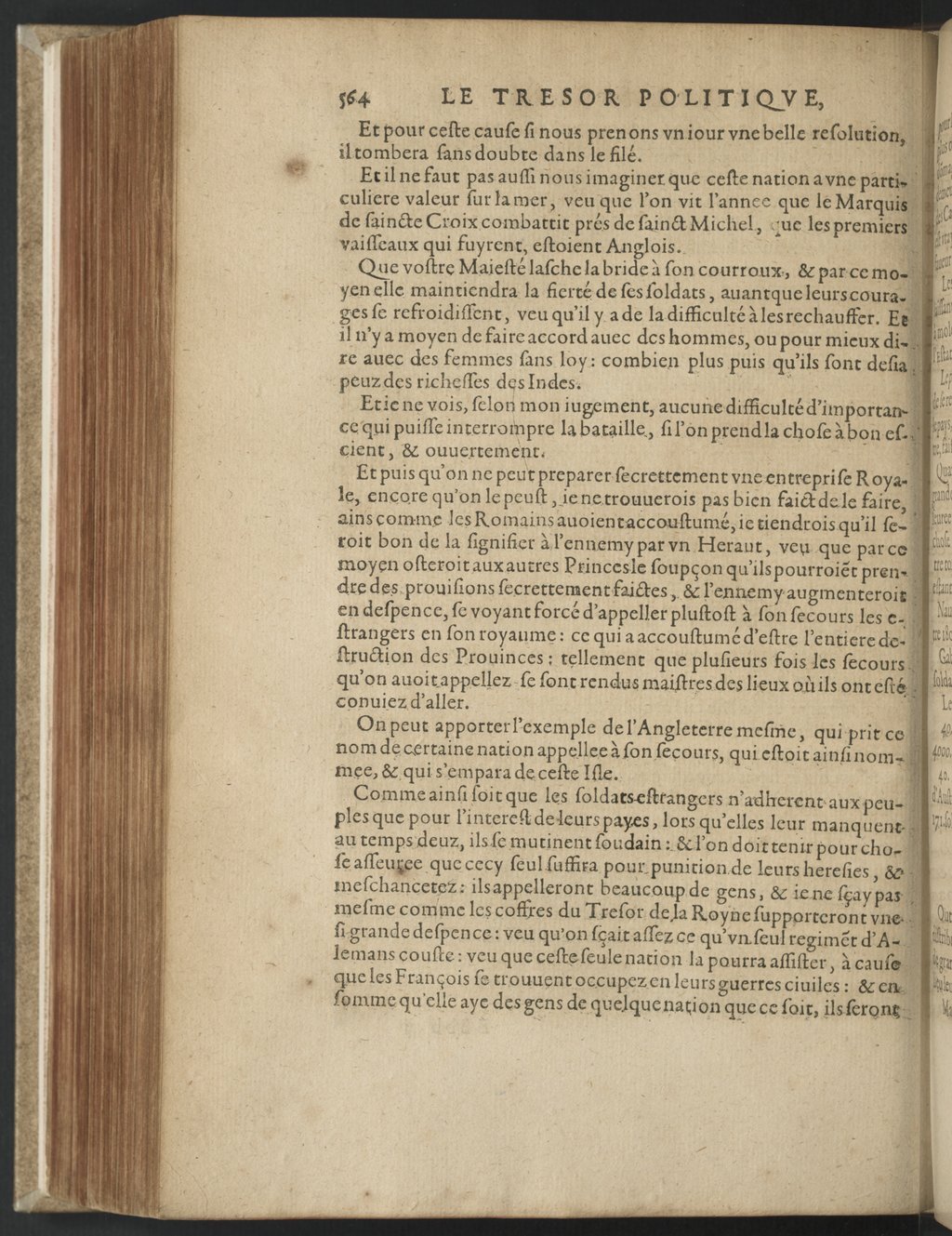 1608 - Nicolas Du Fossé - Trésor politique - BnF Tolbiac
