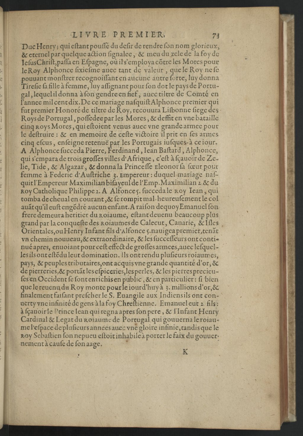 1608 - Nicolas Du Fossé - Trésor politique - BnF Tolbiac