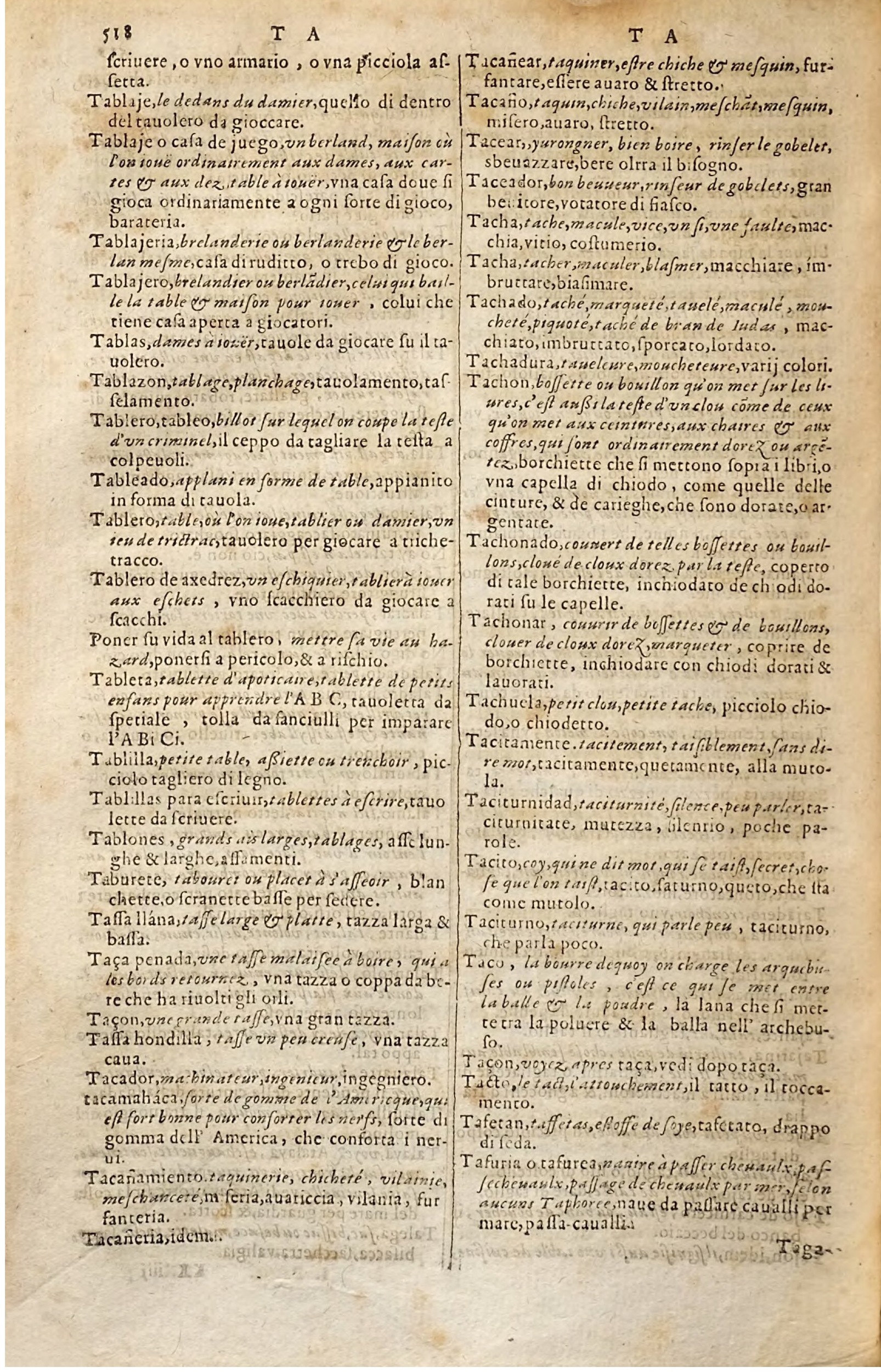 1627 - Jacques Crespin - Trésor des trois langues - Regensburg