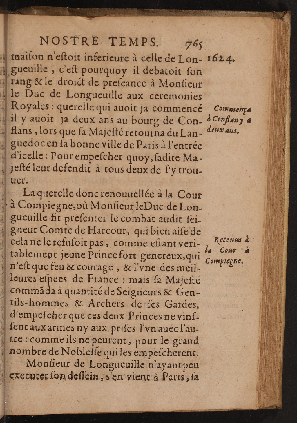 1626 - Joseph Bouillerot - Trésor de l’histoire générale de notre temps - BnF Arsenal