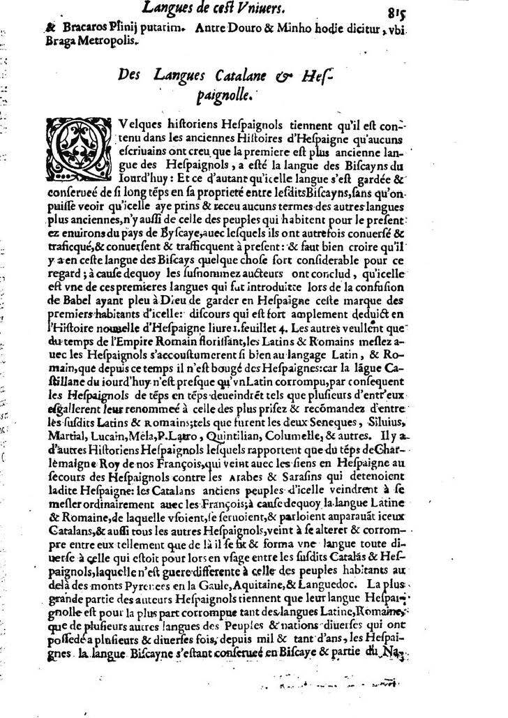 1613 - Matthieu Berjon - Trésor de l’histoire des langues de cet univers - BM Lyon