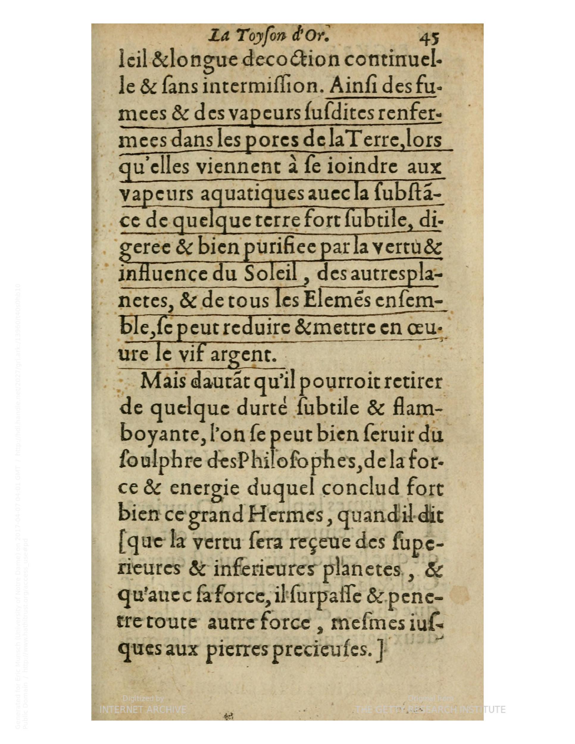 1612 - Charles Sevestre - Toison d’or ou la fleur des trésors - Getty Research Institute
