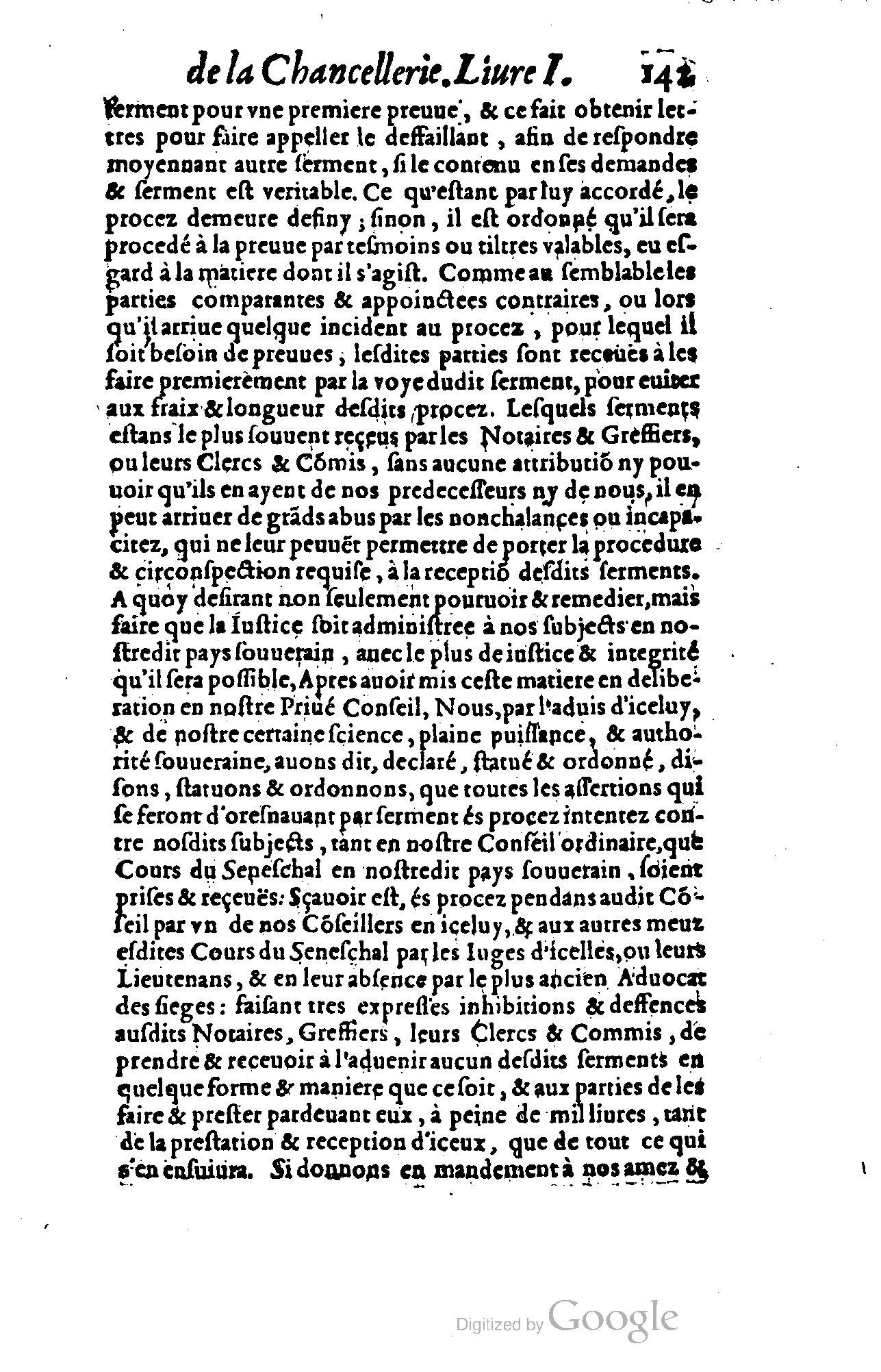 1614 - Jean Richer - Trésor du nouveau style et protocole de la chancellerie de France - BSB Munich