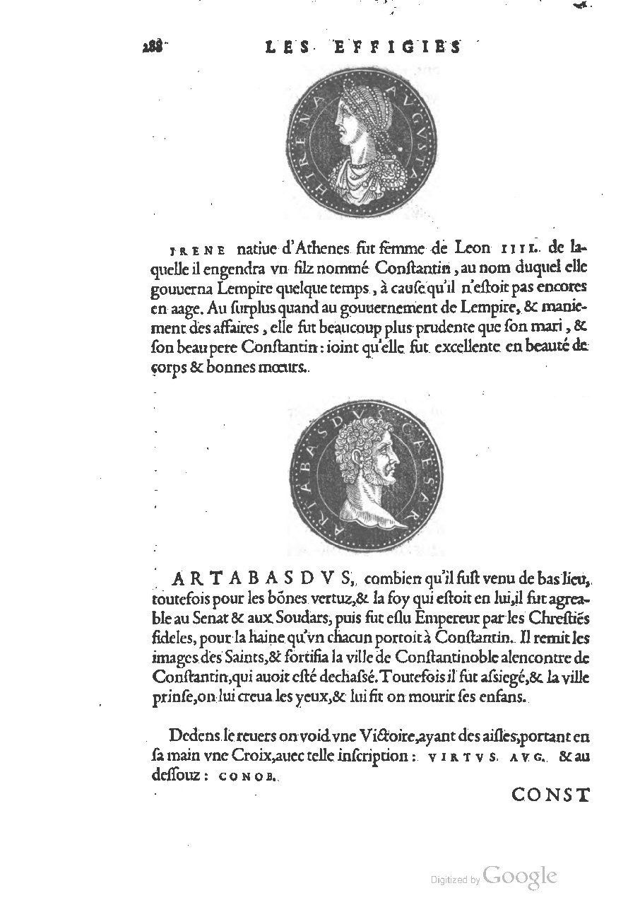 1553 - Jacopo Strada et Thomas Guérin - Épitome du Trésor des antiquités - UGent