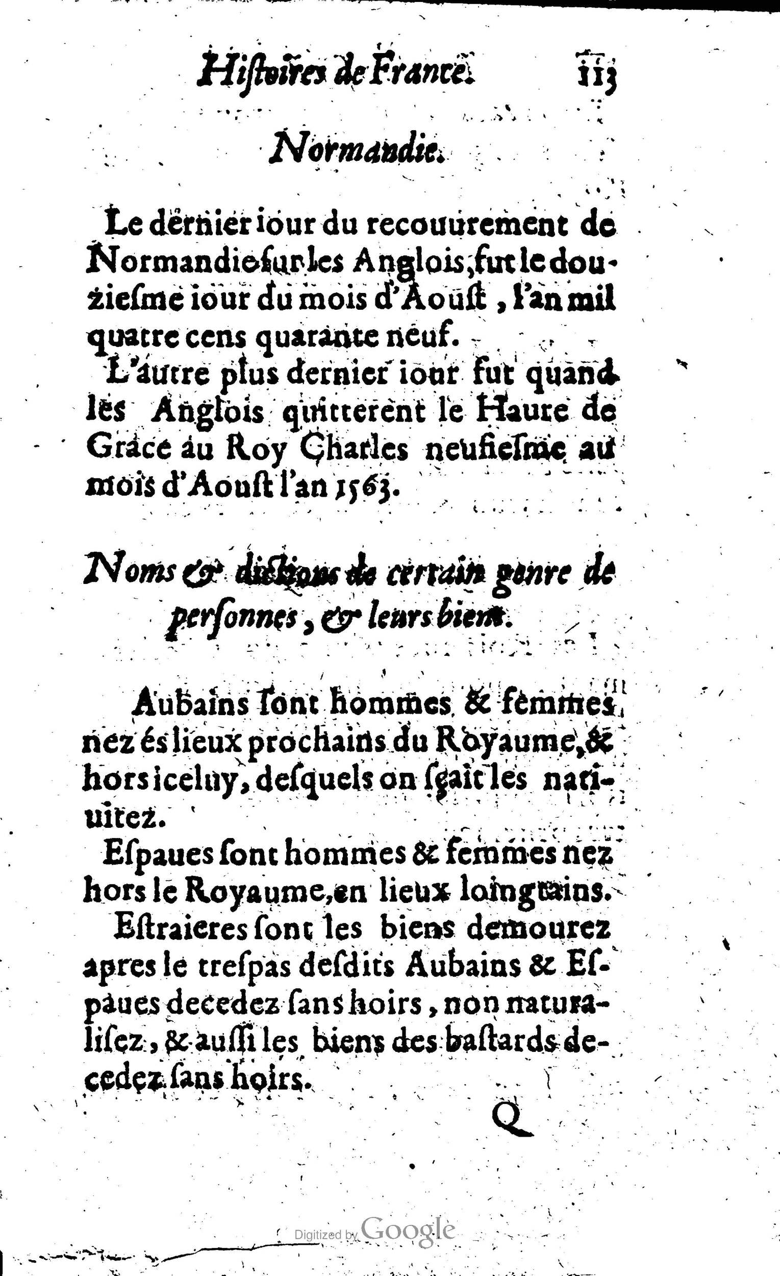 1619 - Jean Corrozet - Trésor des histoires de France - Anvers Musée Plantin-Moretus