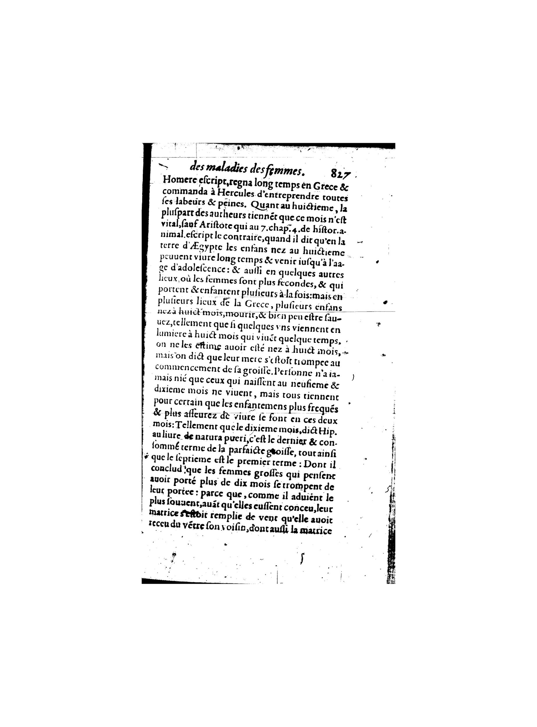 1587 - Jacques du Puis - Trésor des remèdes secrets pour les maladies des femmes - BnF