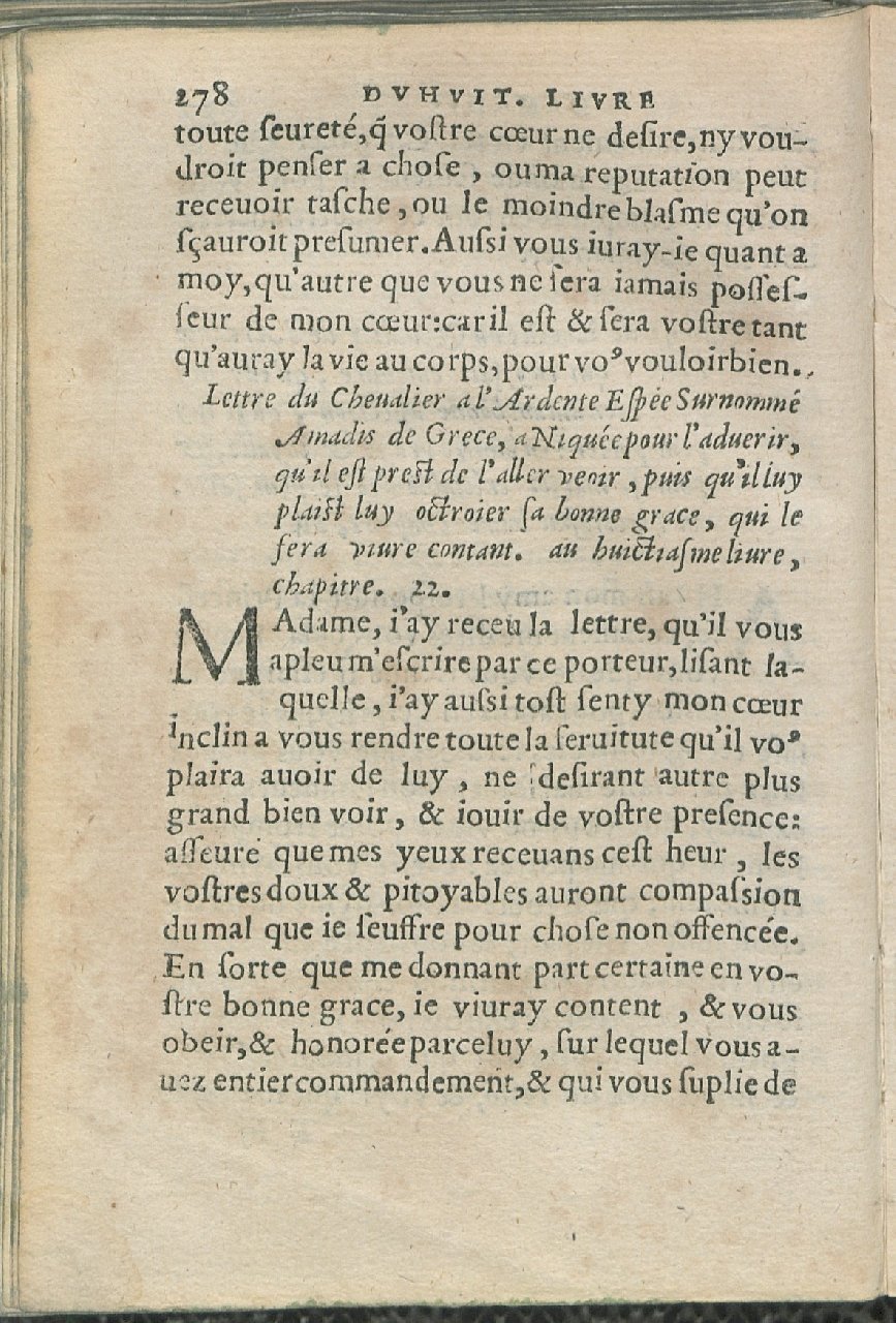 1559 - Pierre Regnard - Trésor des Amadis - Det KLG Copenhague