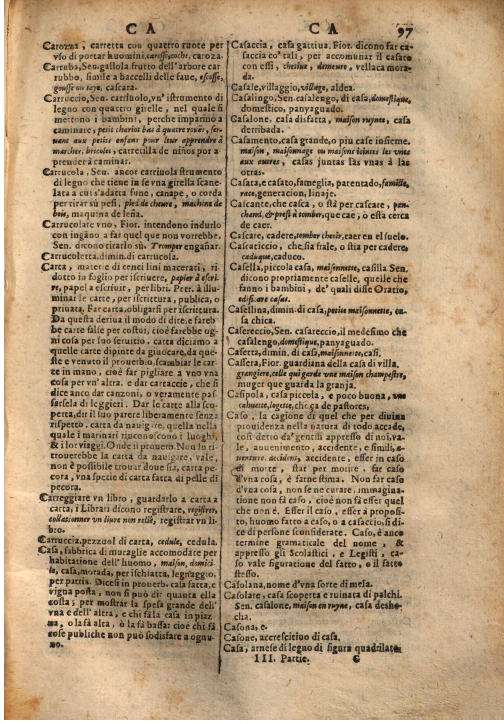 1637 - Jacques Crespin - Trésor des trois langues (Trois parties) - BSB Munich 1637 - Jacques Crespin - Trésor des trois langues (Trois parties) - BSB Munich