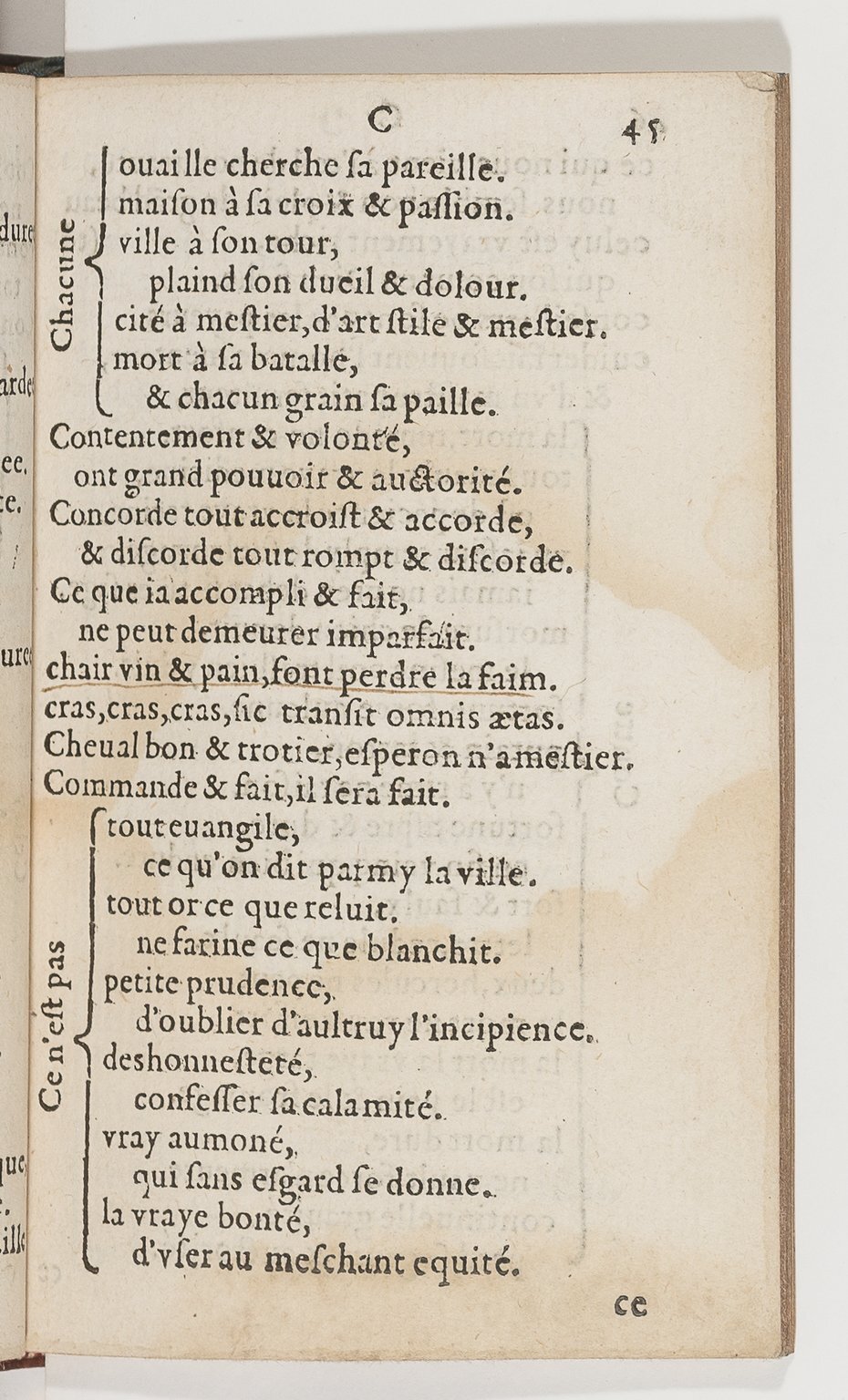 1577 - Jean d’Ogerolles - Trésor de sentences dorées - BnF Arsenal