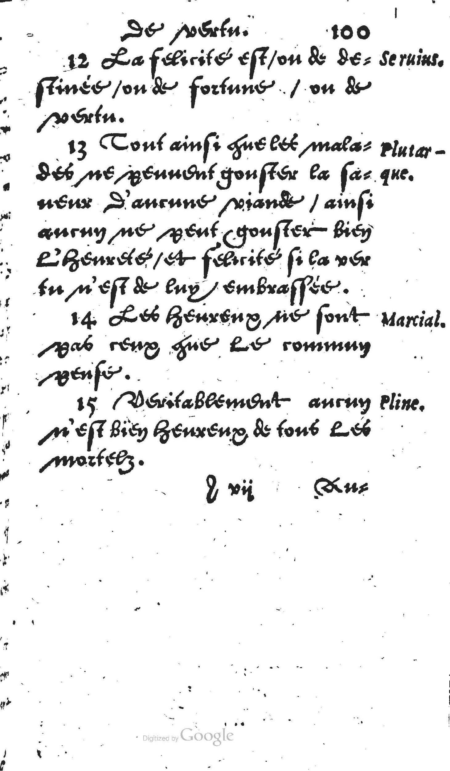 1560 - Jean Bellère - Trésor de vertu - Det Kongelige Bibliotek