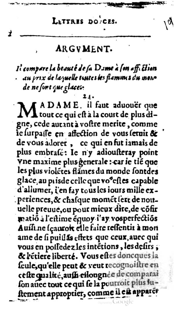 1624 - Nicolas Oudot - Trésor des lettres douces et amoureuses - BNC Florence